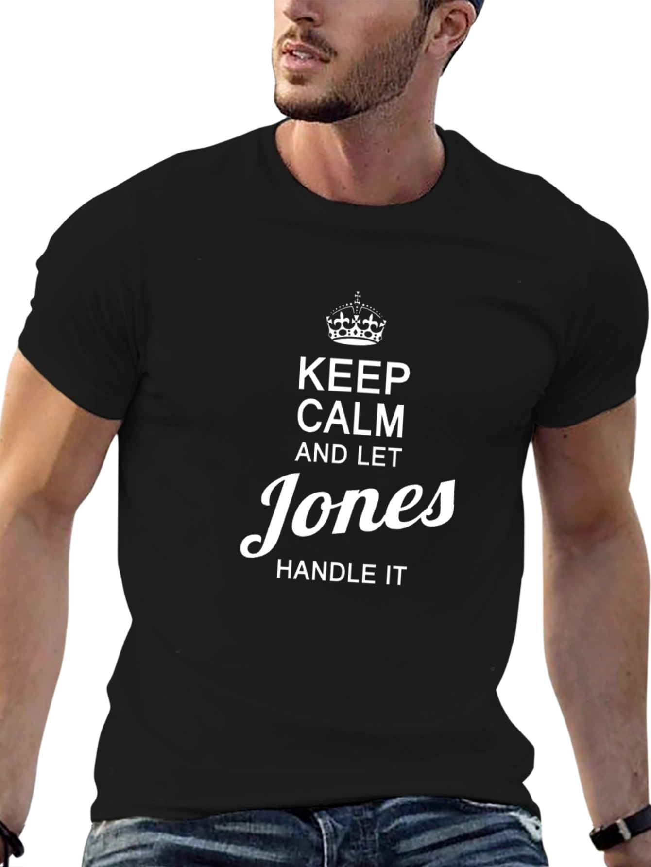 Keep Calm and Let Jones Handle It Graphic Tee