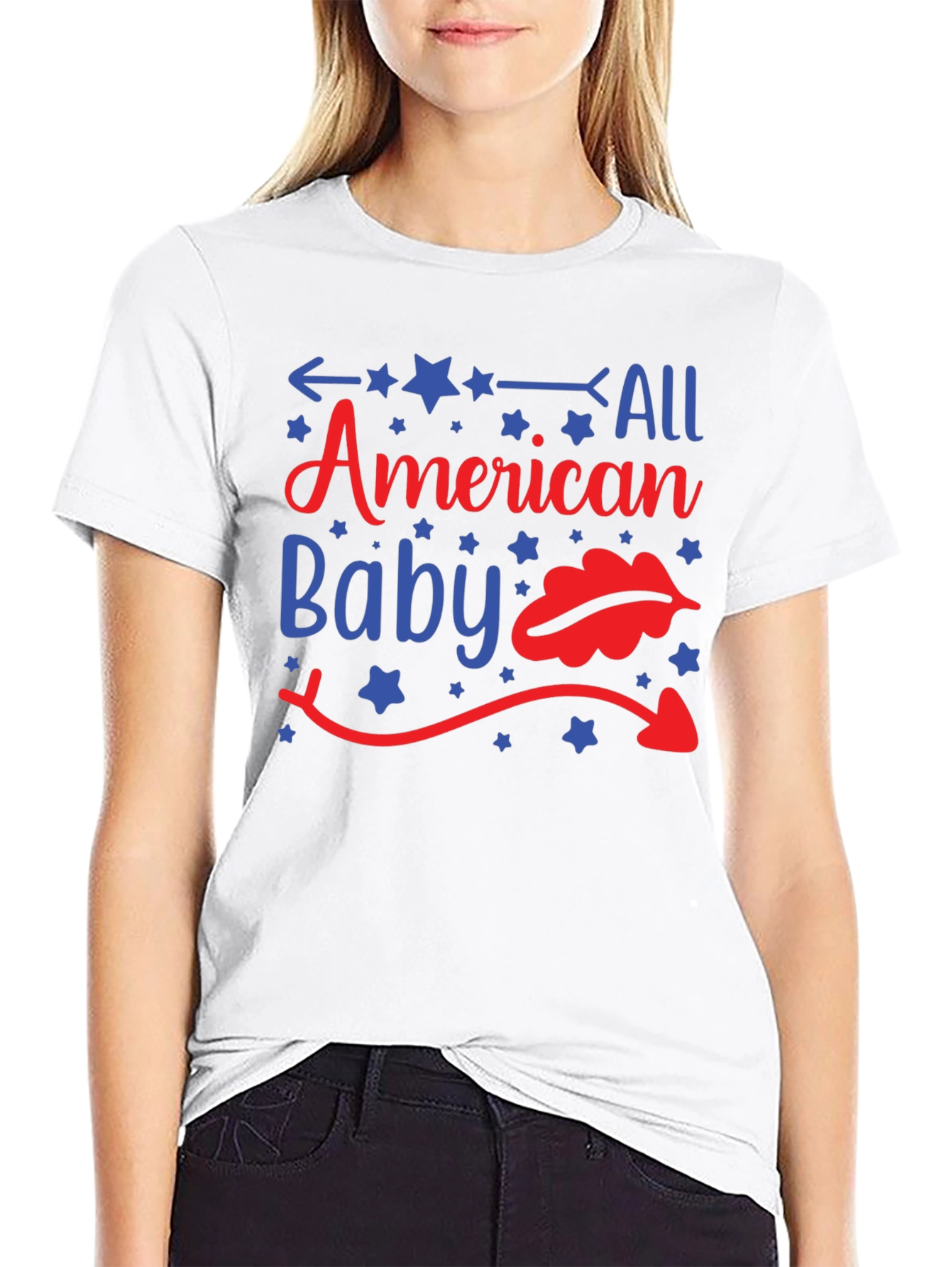 All American Baby Graphic Tee