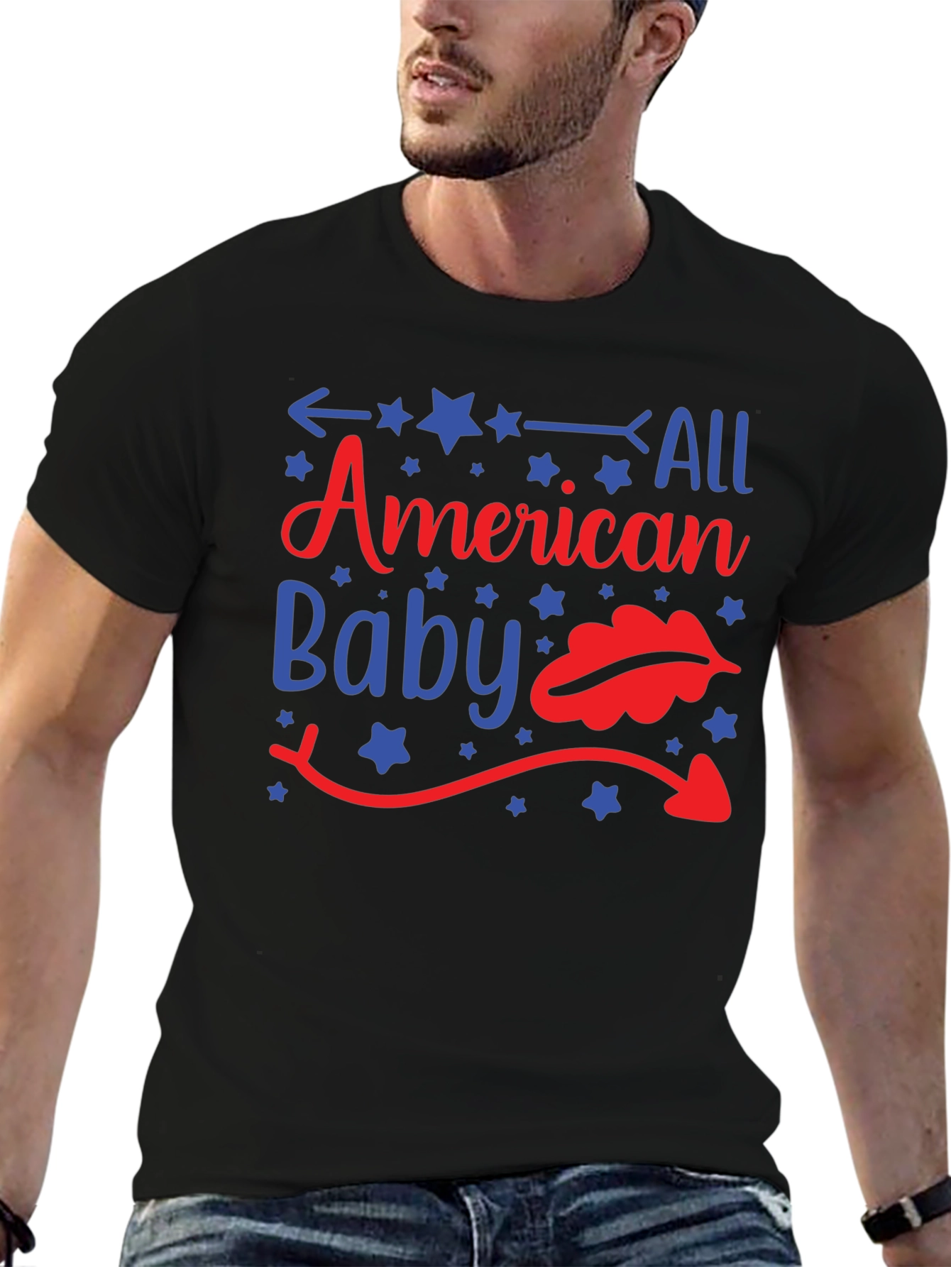 All American Baby Graphic Tee