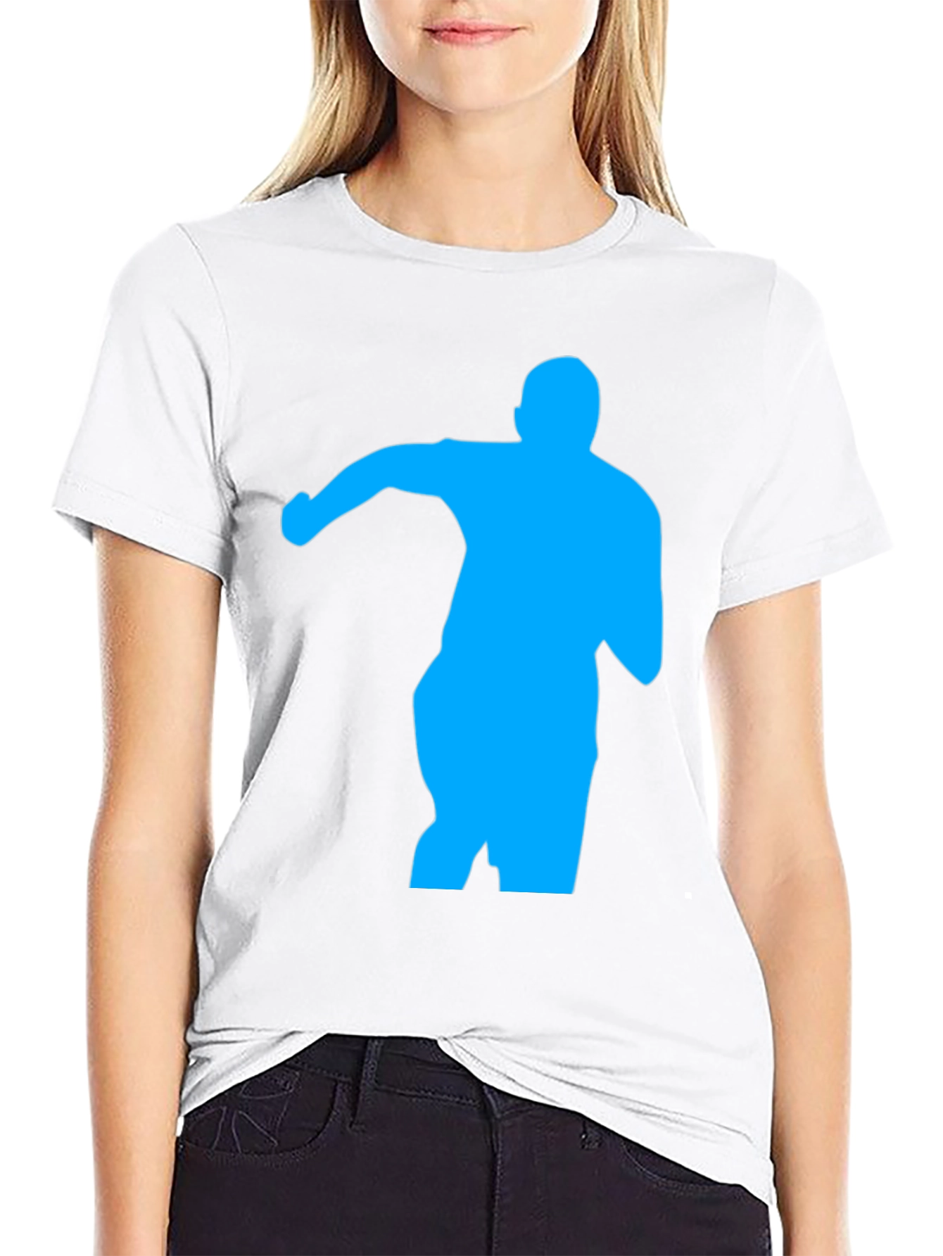 Silhouette Graphic T-Shirt - Black