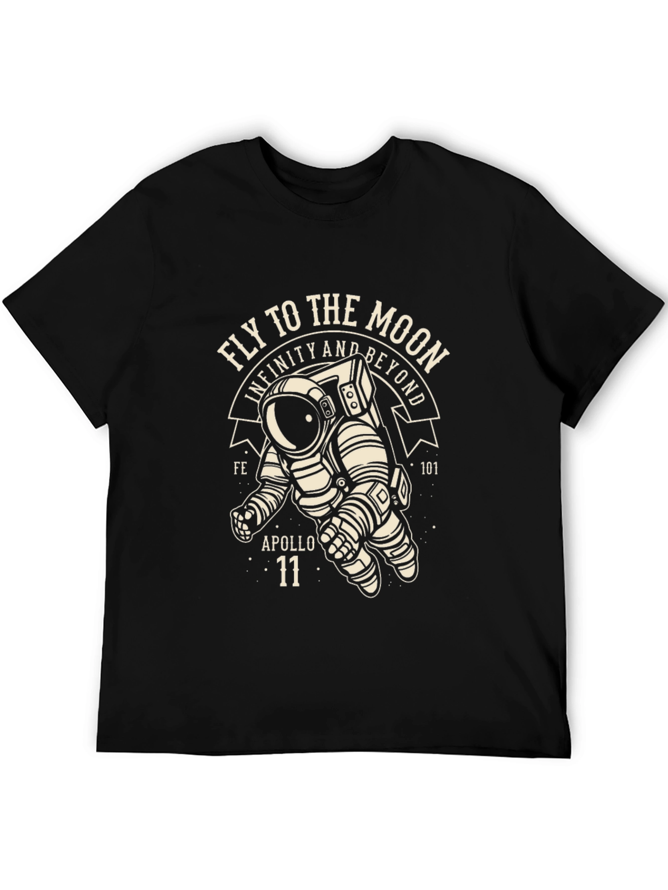 Fly to the Moon Astronaut T-Shirt