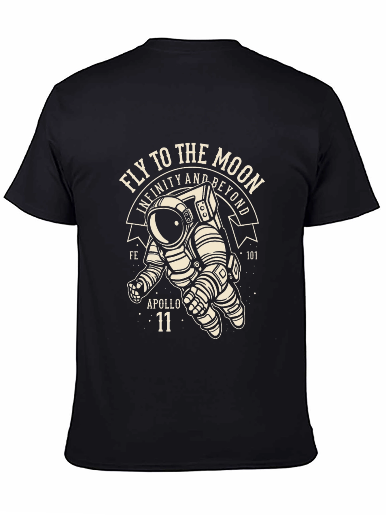Fly to the Moon Astronaut T-Shirt