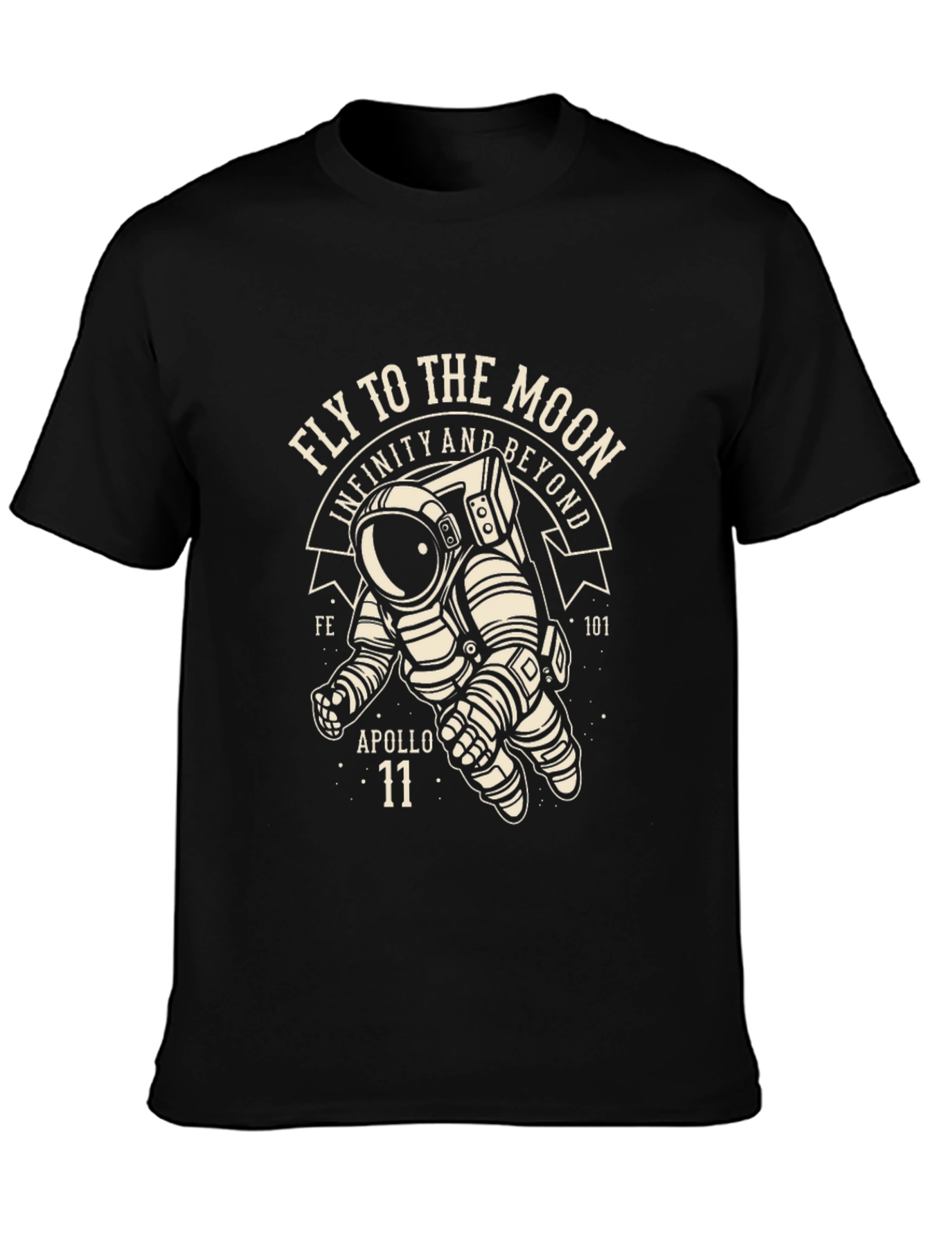 Fly to the Moon Astronaut T-Shirt