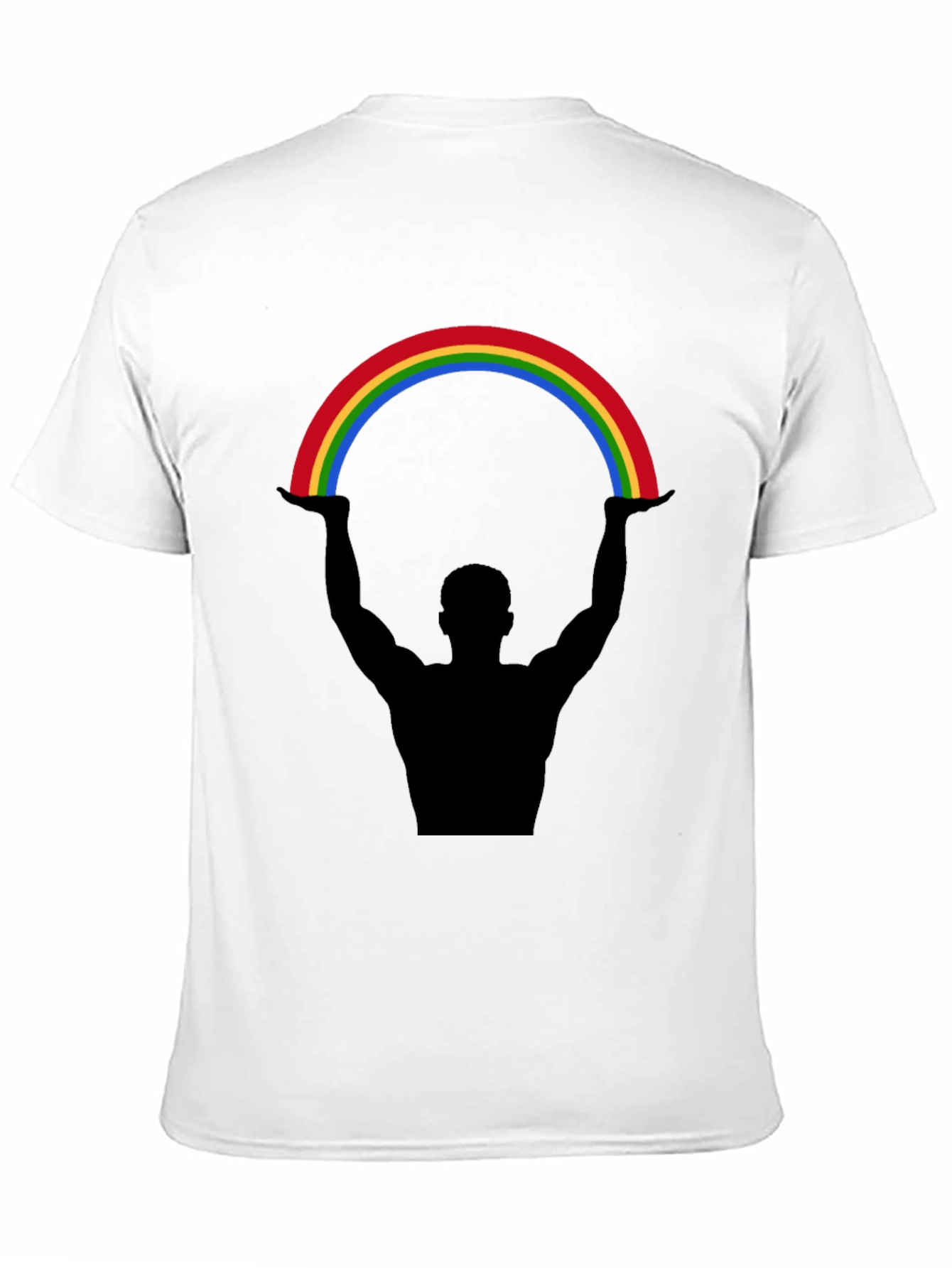 Rainbow Lift Graphic Tee - Black