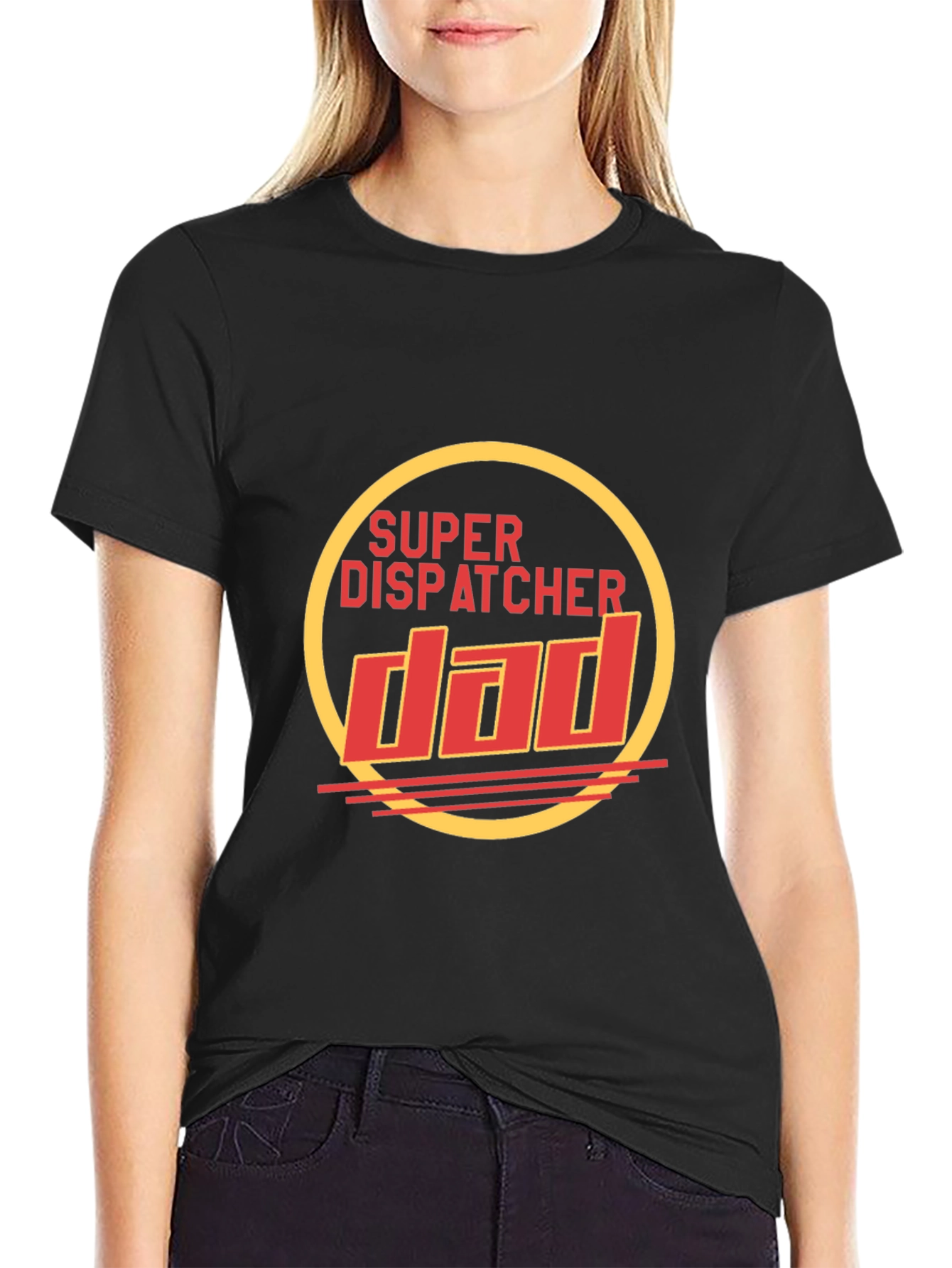 Super Dispatcher Dad Graphic T-Shirt