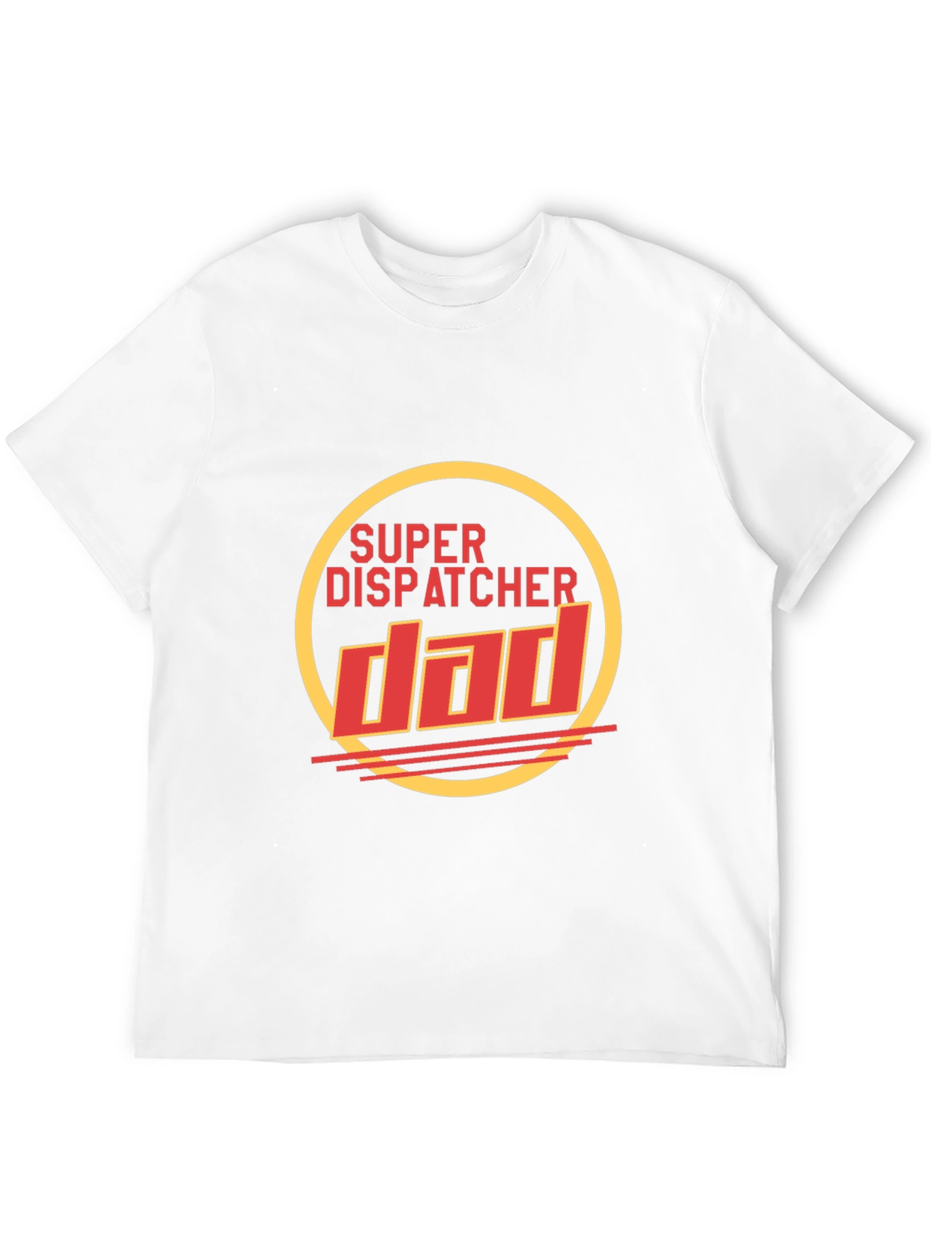 Super Dispatcher Dad Graphic T-Shirt