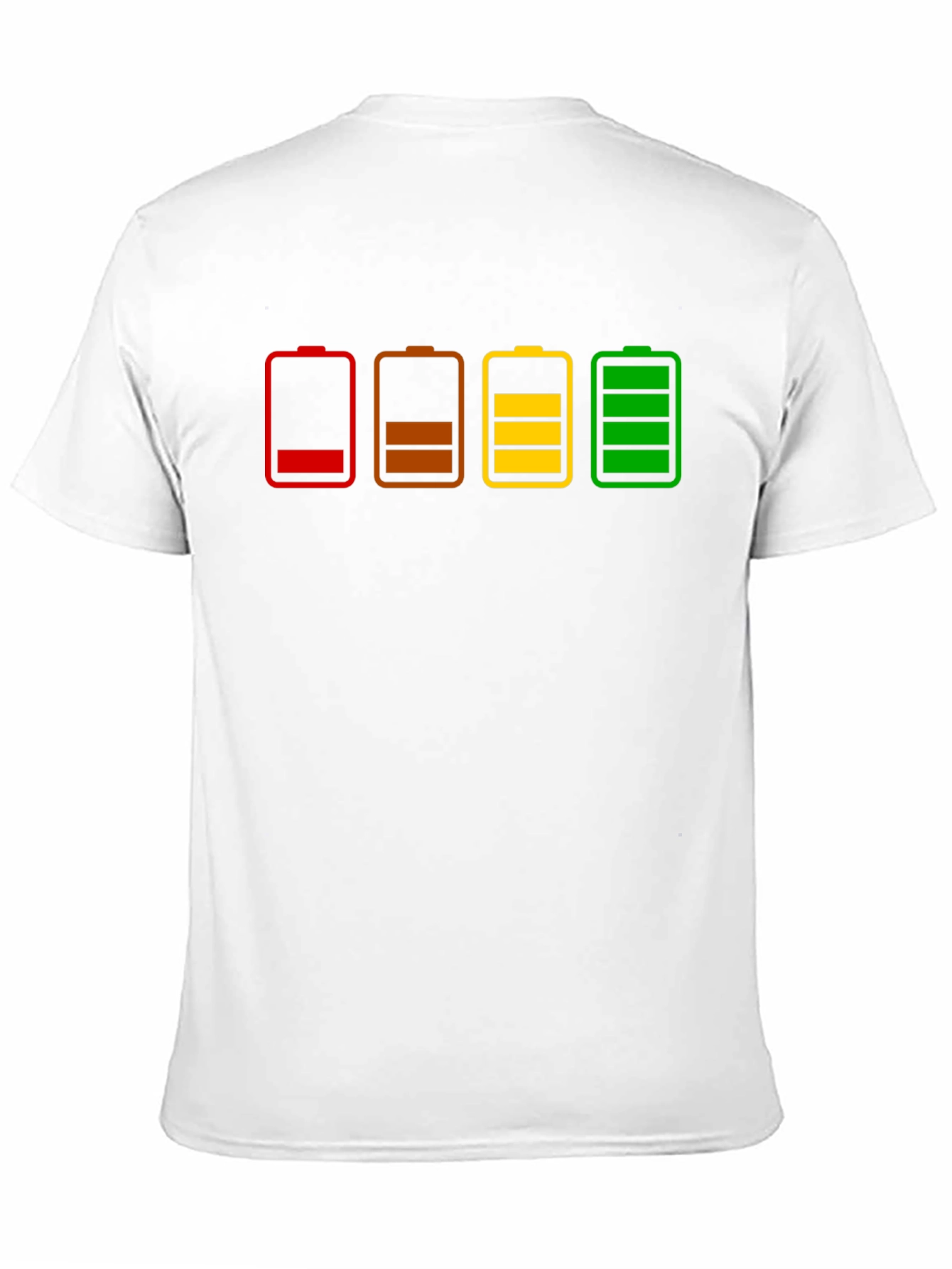 Battery Life T-Shirt - Black Cotton Graphic Tee