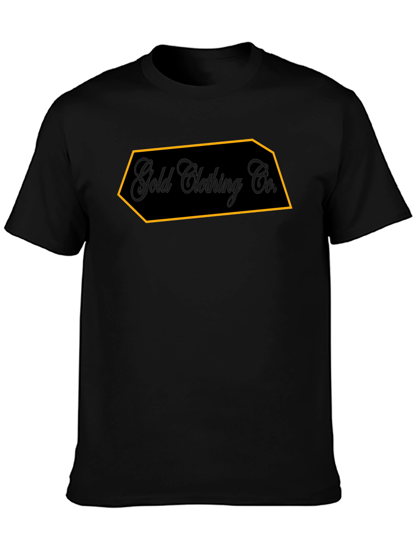Gold Clothing Co. Black T-Shirt