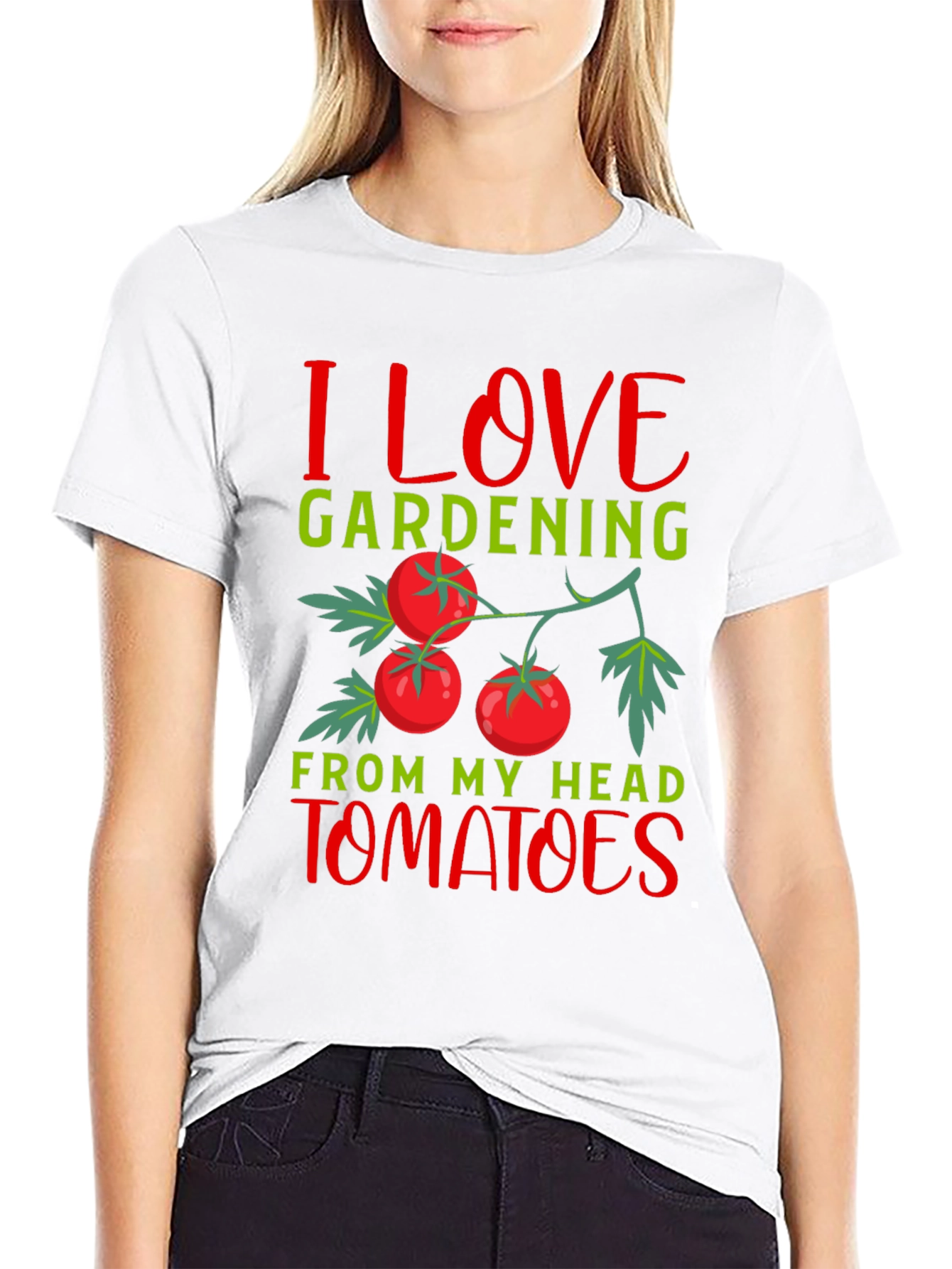 I Love Gardening Tomatoes T-Shirt