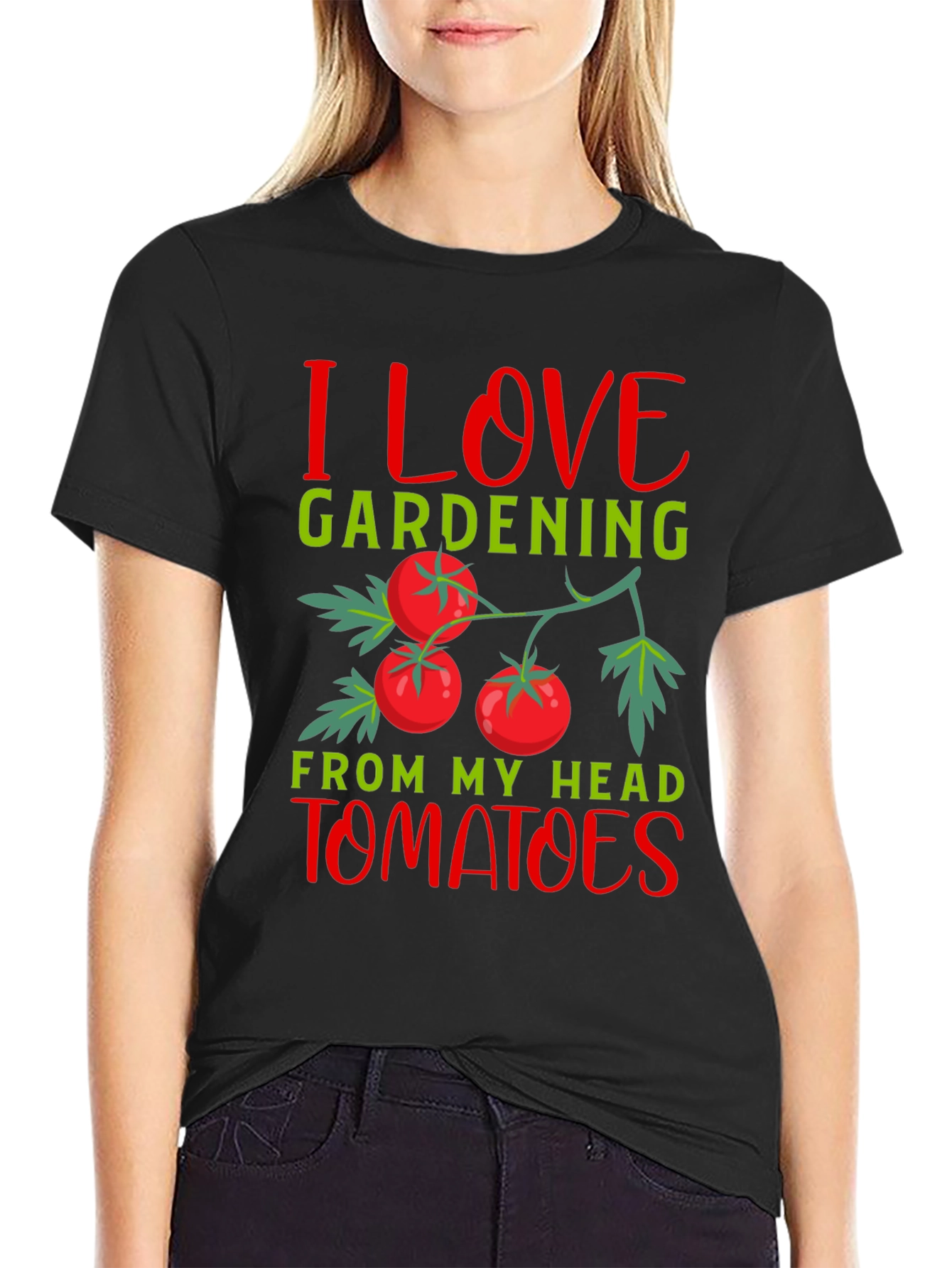 I Love Gardening Tomatoes T-Shirt