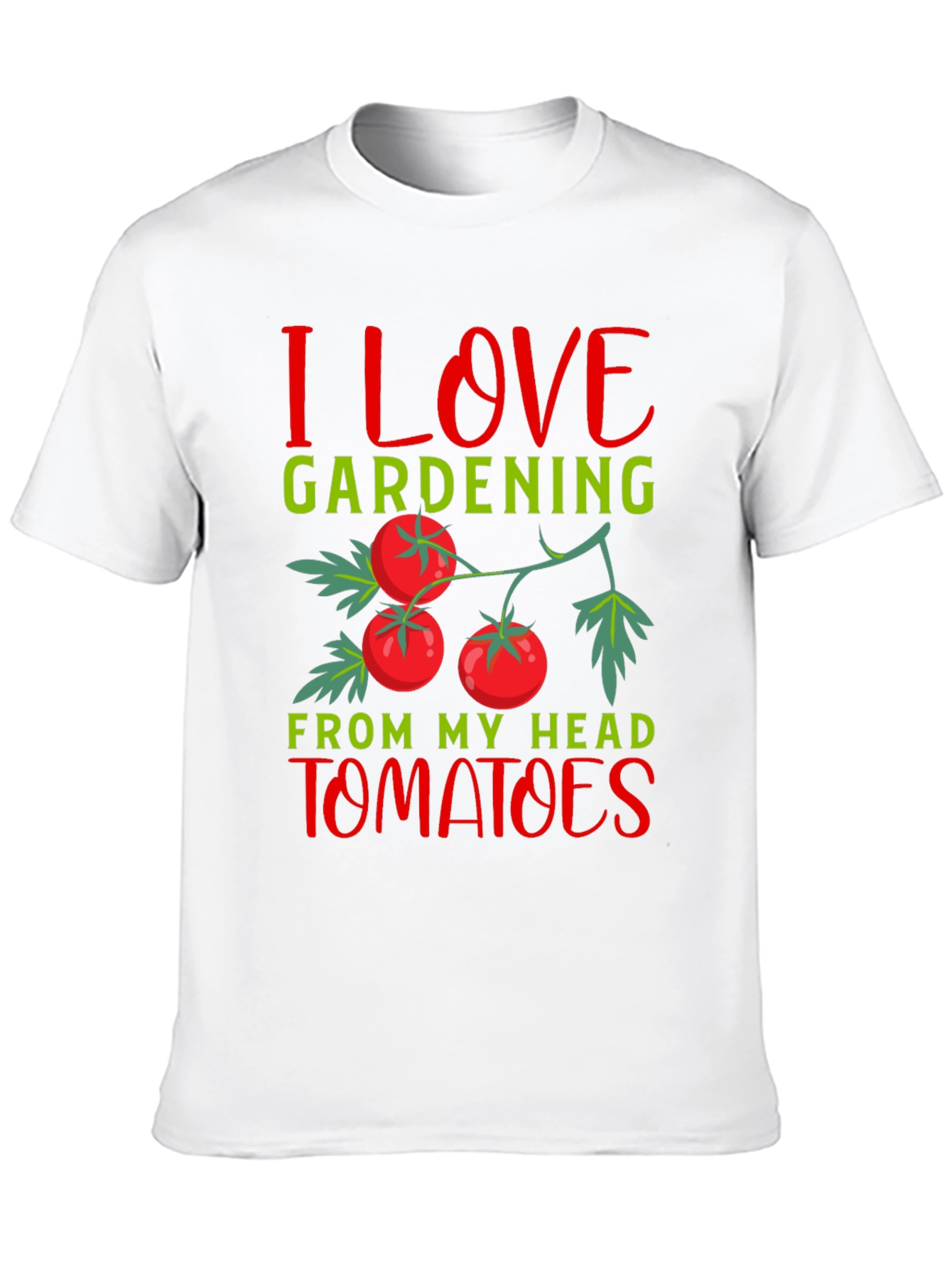 I Love Gardening Tomatoes T-Shirt