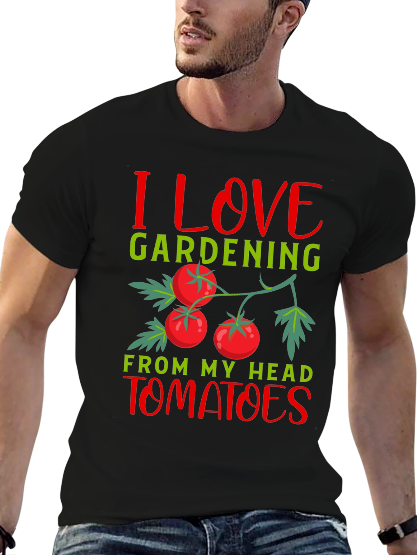 I Love Gardening Tomatoes T-Shirt