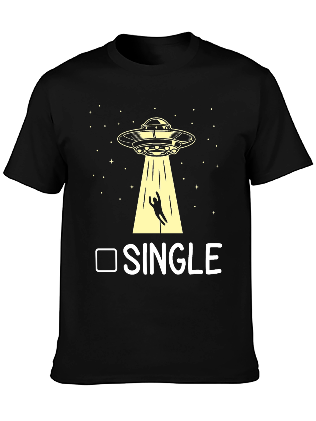 Single Alien Abduction T-Shirt