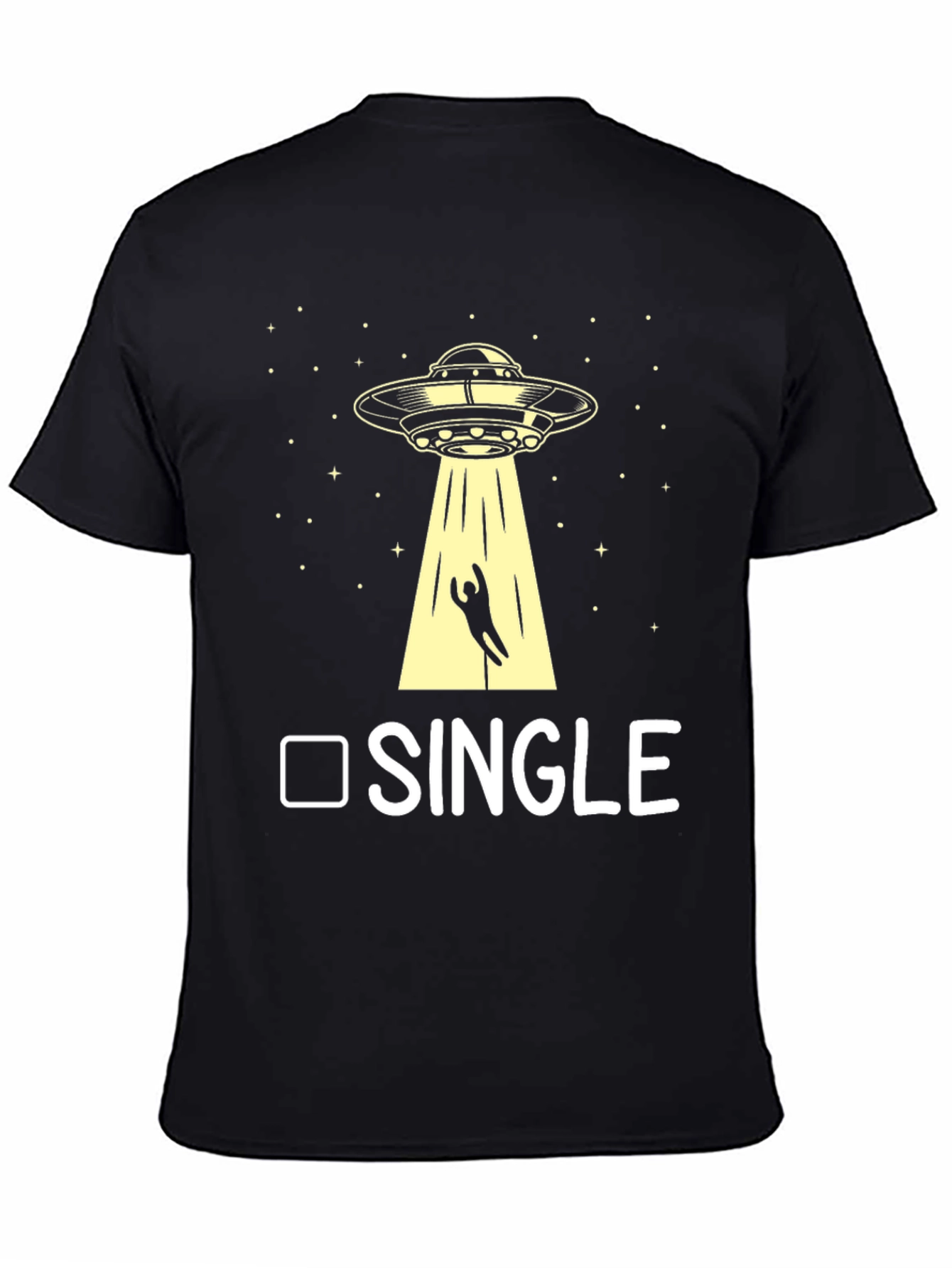 Single Alien Abduction T-Shirt