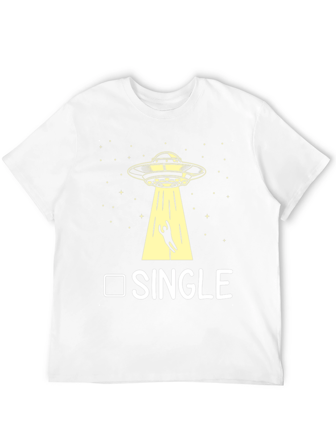 Single Alien Abduction T-Shirt
