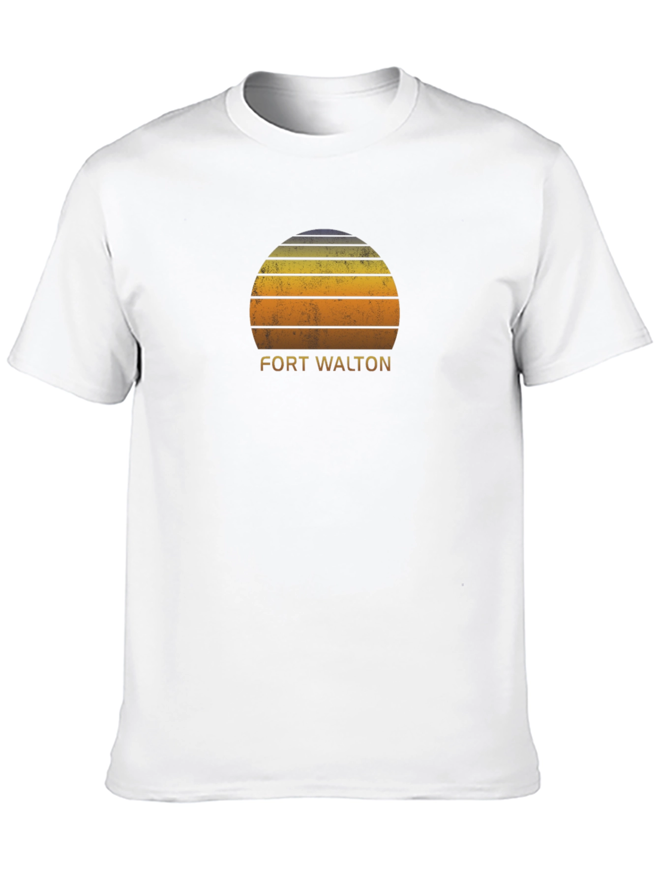 Fort Walton Retro Sunset T-Shirt