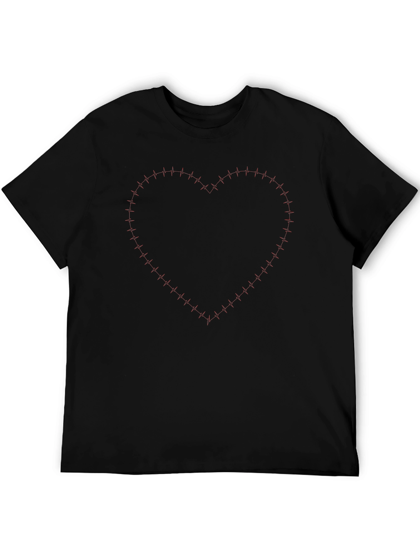 Heartbeat Stitch Graphic T-Shirt