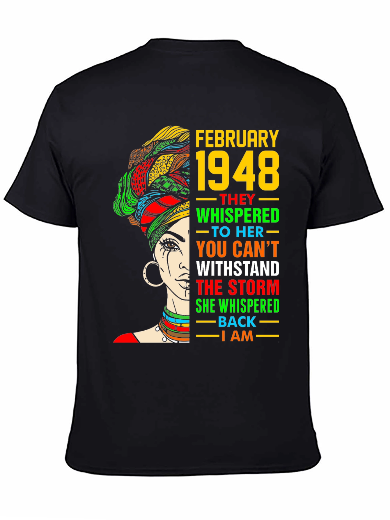 February 1948 Black History T-Shirt
