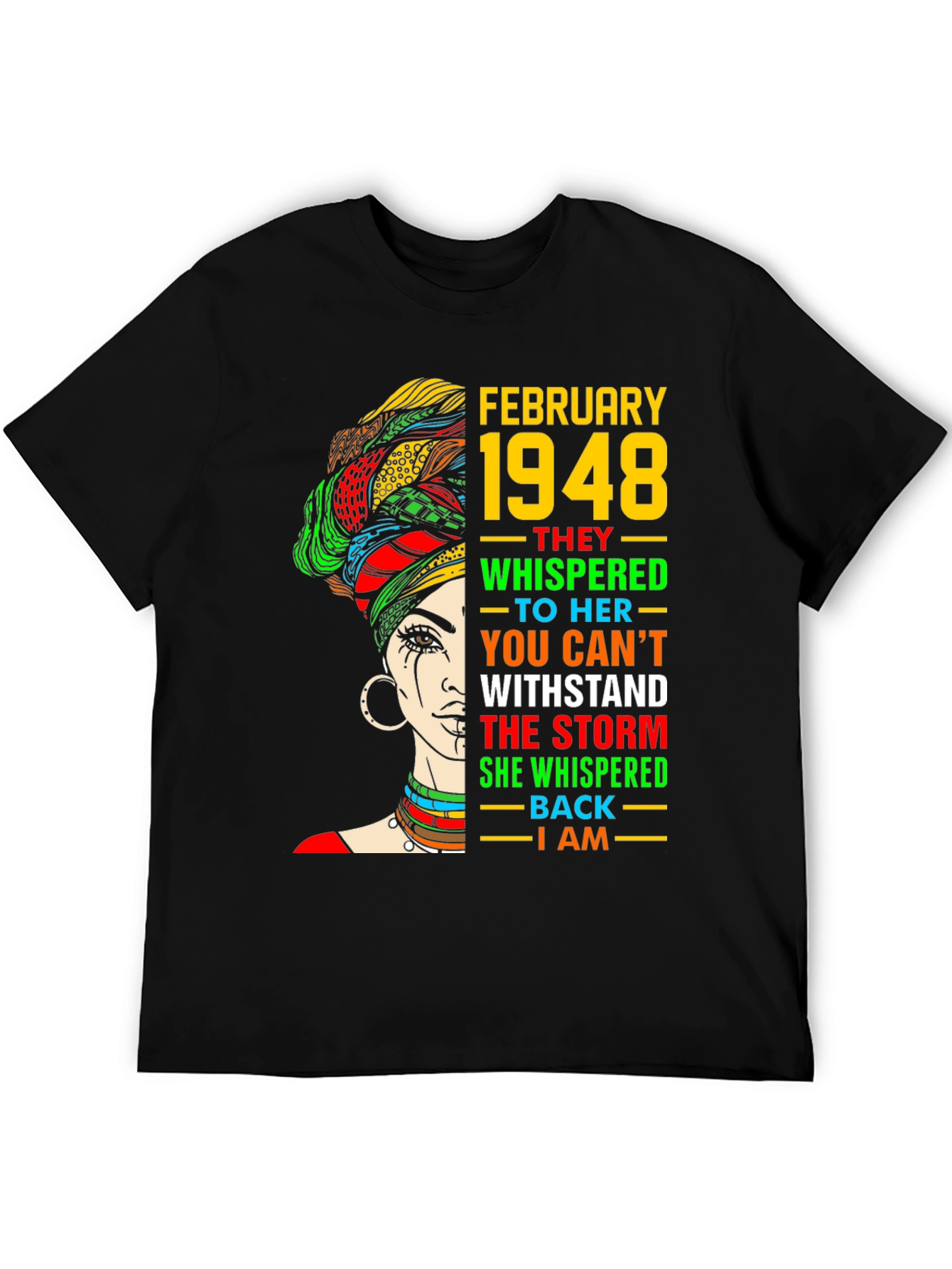 February 1948 Black History T-Shirt