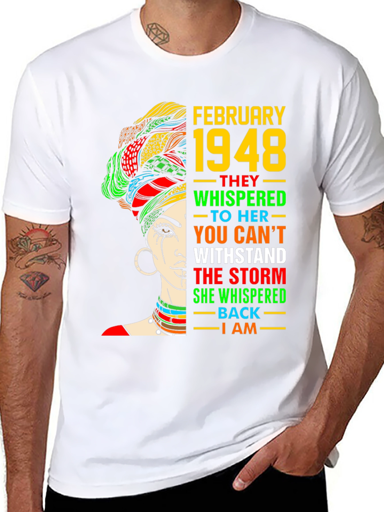 February 1948 Black History T-Shirt