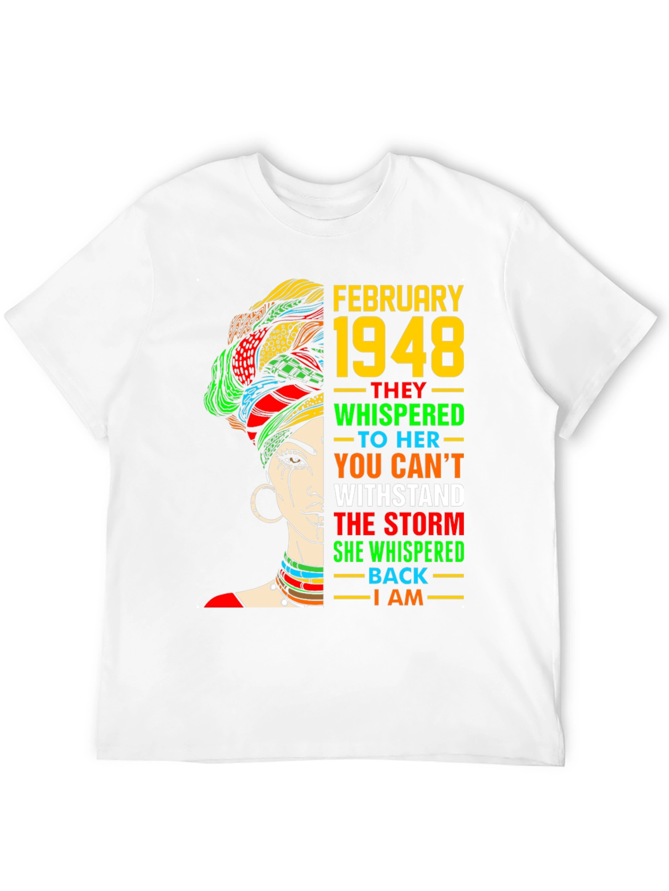 February 1948 Black History T-Shirt