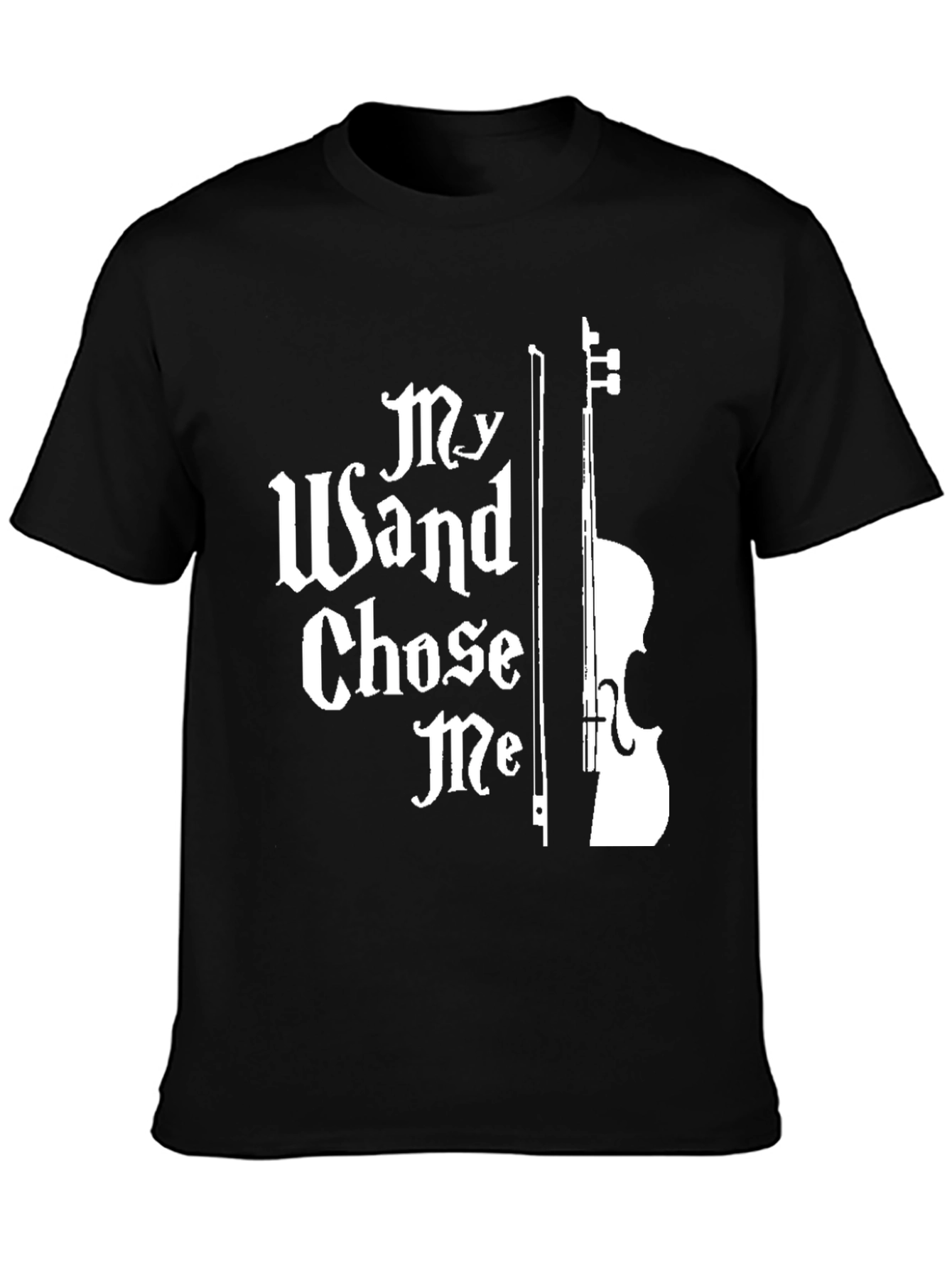 My Wand Chose Me Music T-Shirt