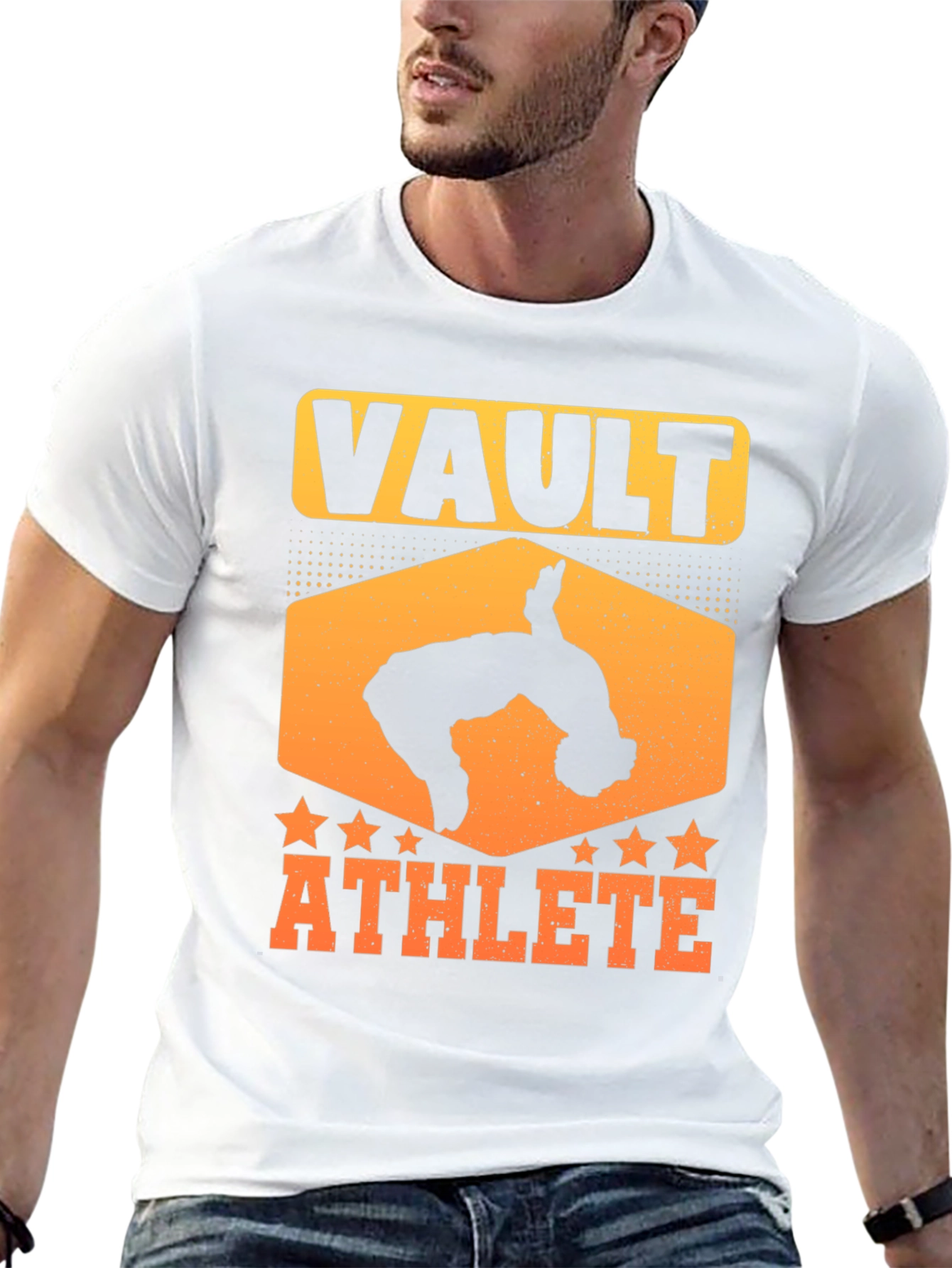 Vault Athlete Graphic Tee - Gymnastics & Parkour