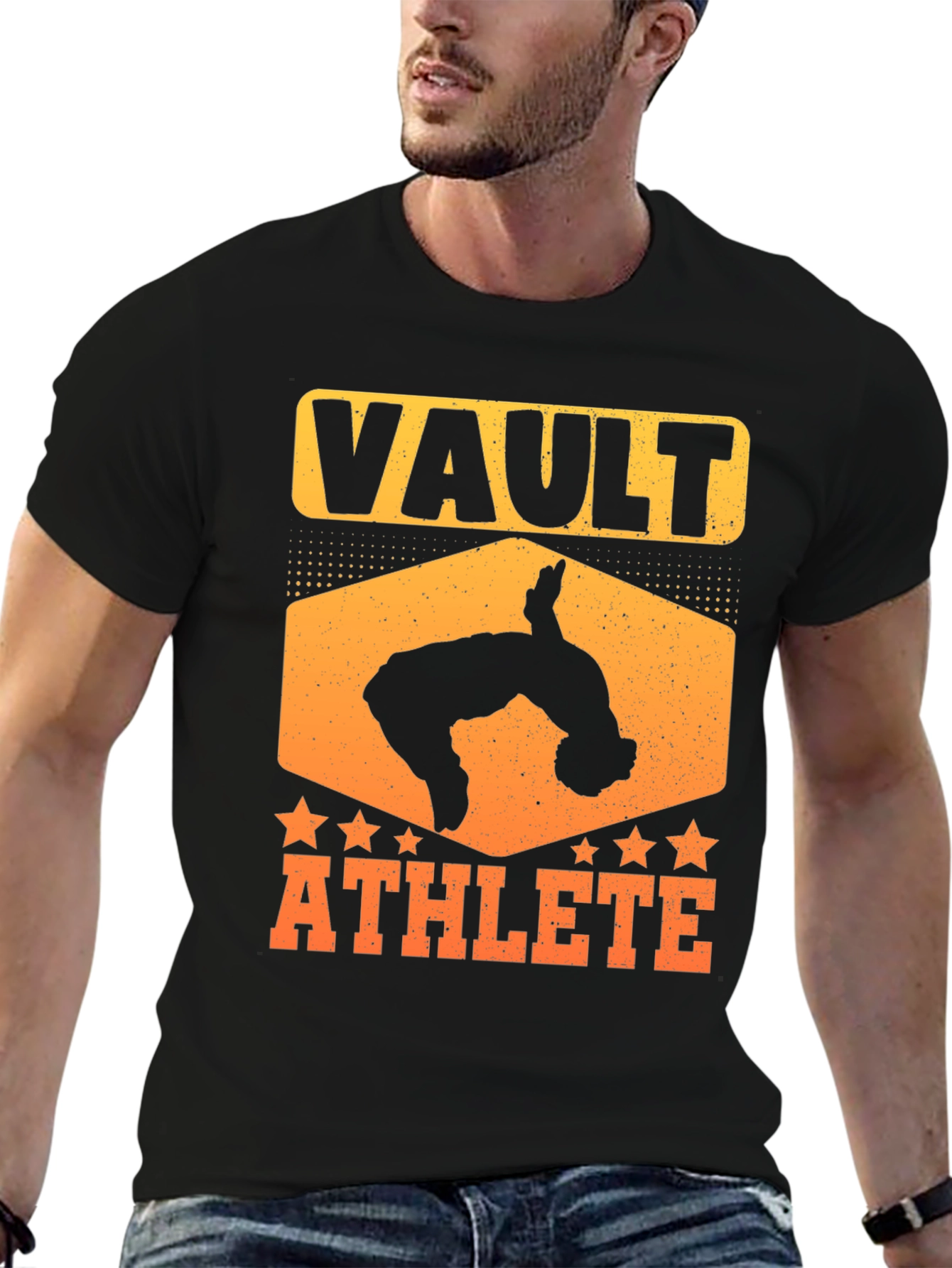 Vault Athlete Graphic Tee - Gymnastics & Parkour