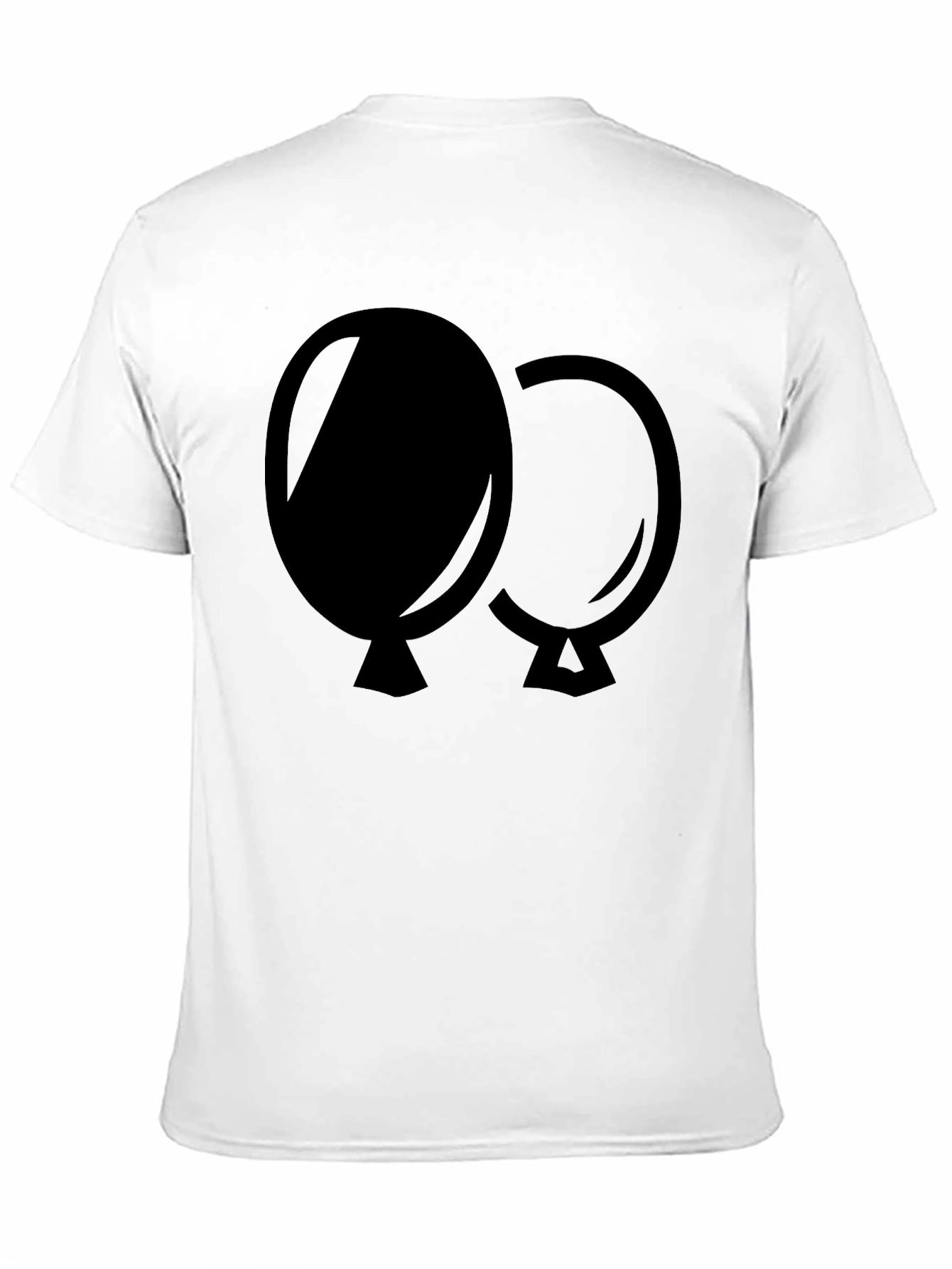Balloon Graphic Black T-Shirt