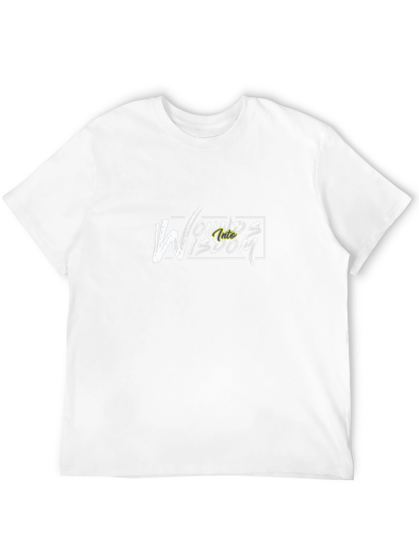 Wounds Into Wisdom Graphic T-Shirt - Unisex Black Tee