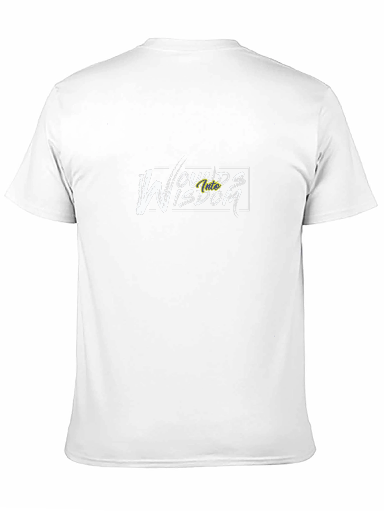 Wounds Into Wisdom Graphic T-Shirt - Unisex Black Tee