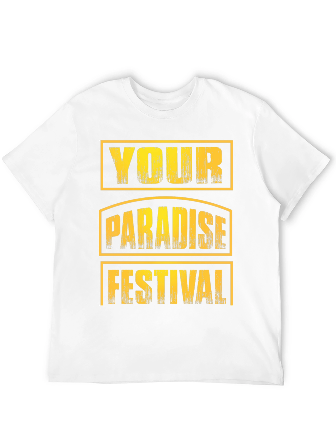 Your Paradise Festival Black Graphic Tee