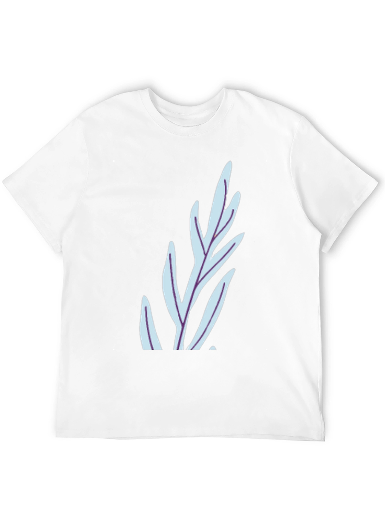 Leaf Graphic Black T-Shirt - Stylish Casual Wear