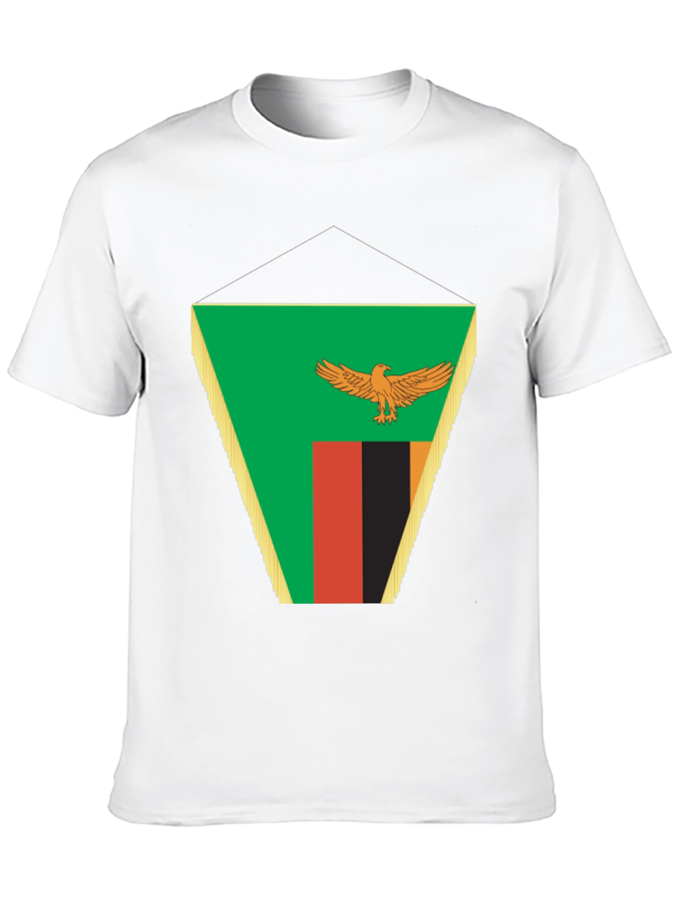 Zambia Flag Graphic T-Shirt