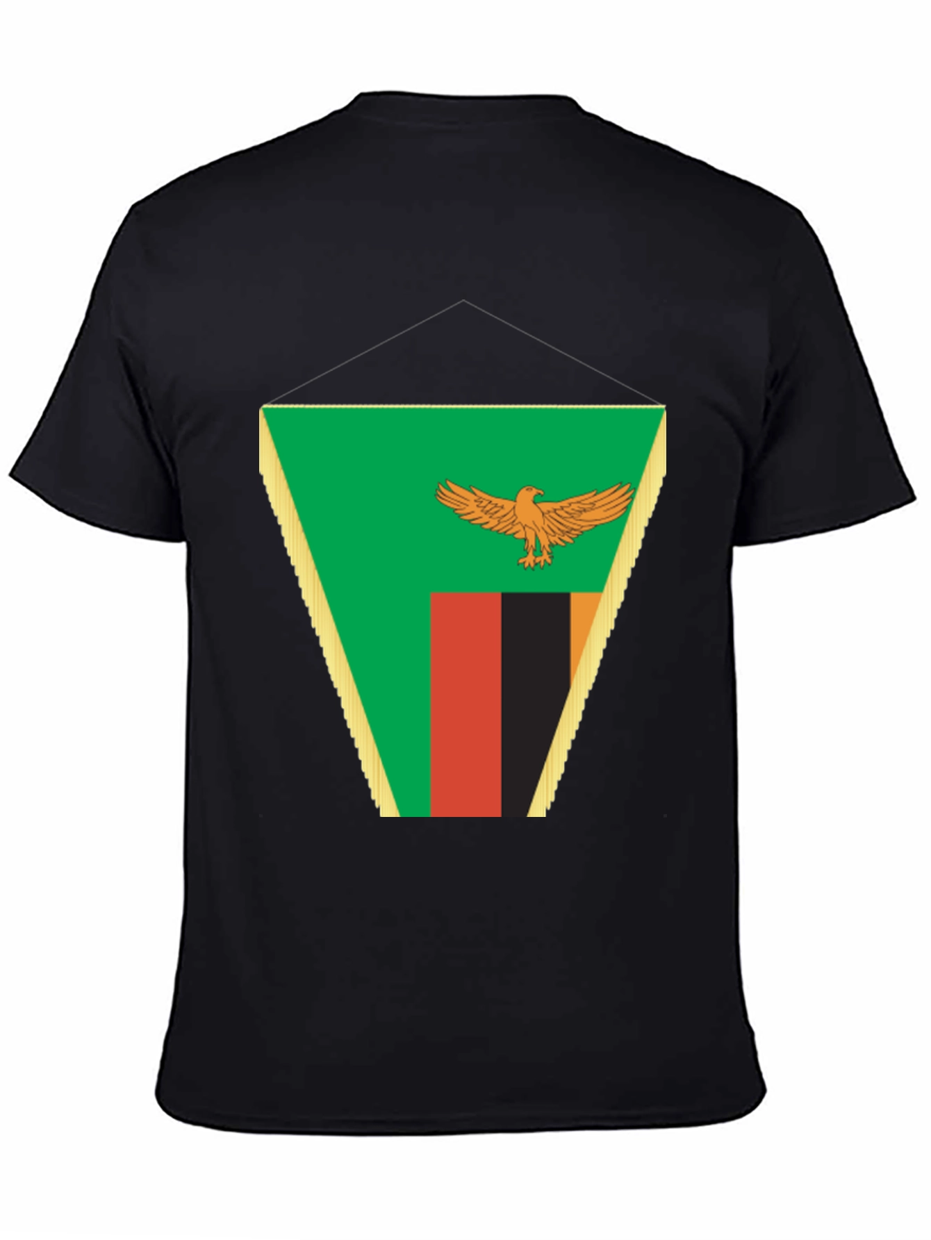 Zambia Flag Graphic T-Shirt