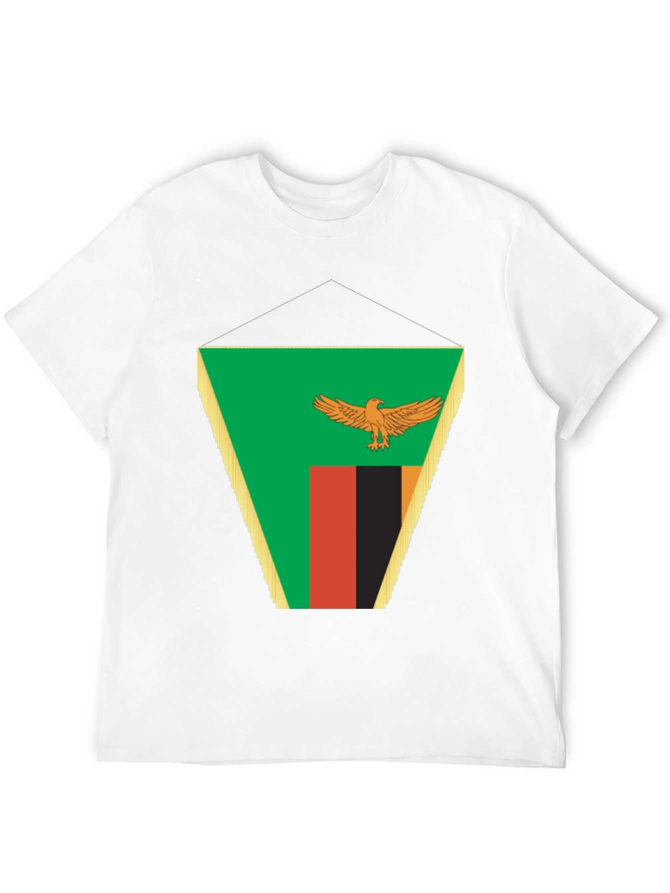 Zambia Flag Graphic T-Shirt