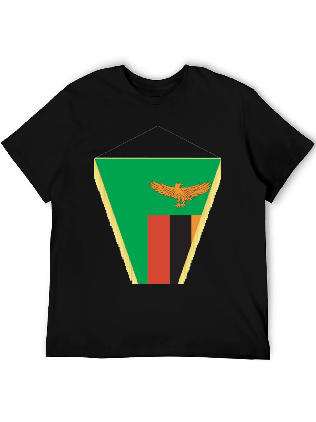 Zambia Flag Graphic T-Shirt