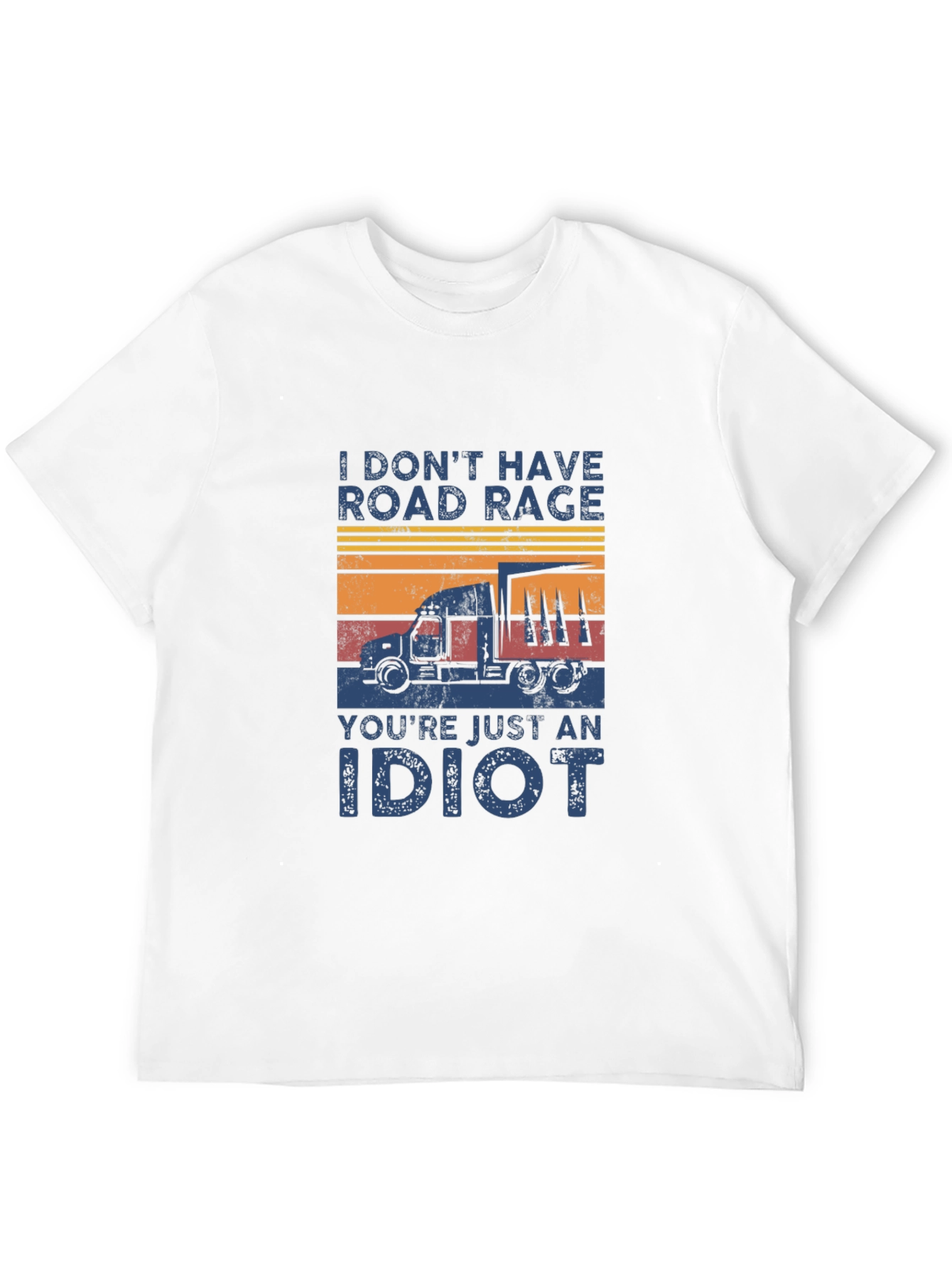 Road Rage Trucker Tee - Funny Truck Driving T-Shirt