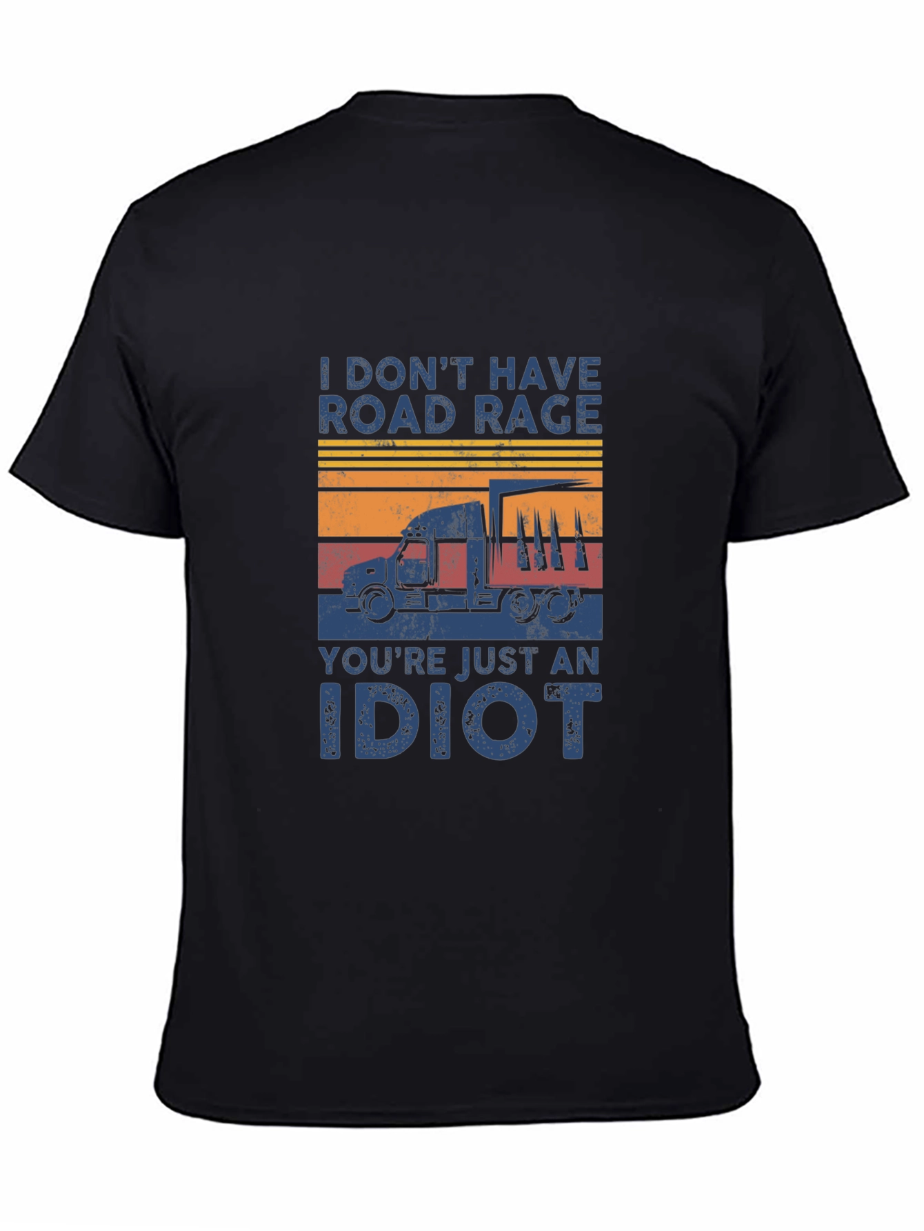 Road Rage Trucker Tee - Funny Truck Driving T-Shirt