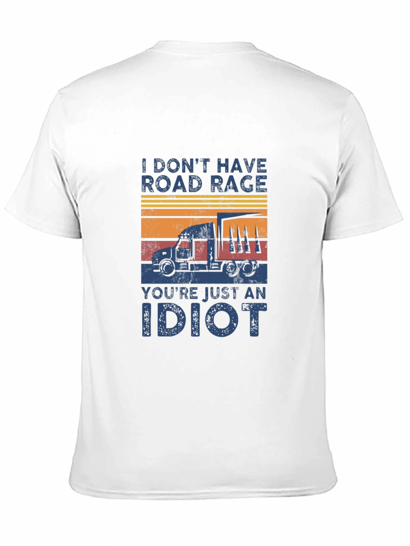 Road Rage Trucker Tee - Funny Truck Driving T-Shirt