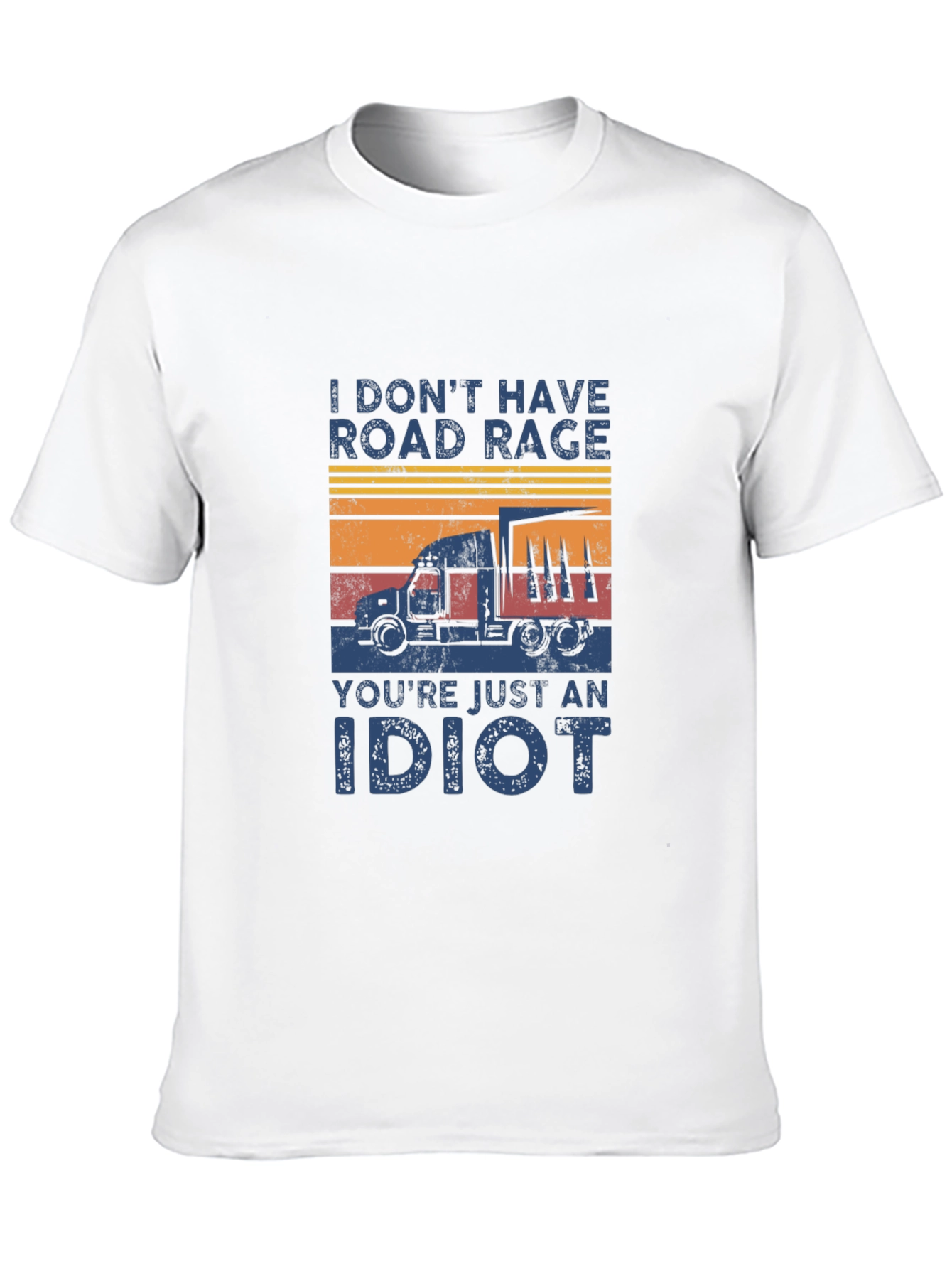 Road Rage Trucker Tee - Funny Truck Driving T-Shirt
