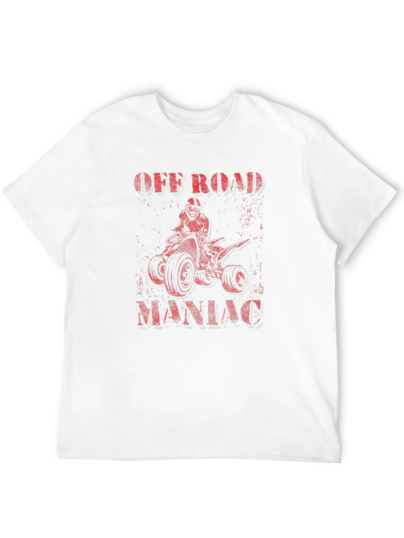 Off Road Maniac Black Graphic T-Shirt
