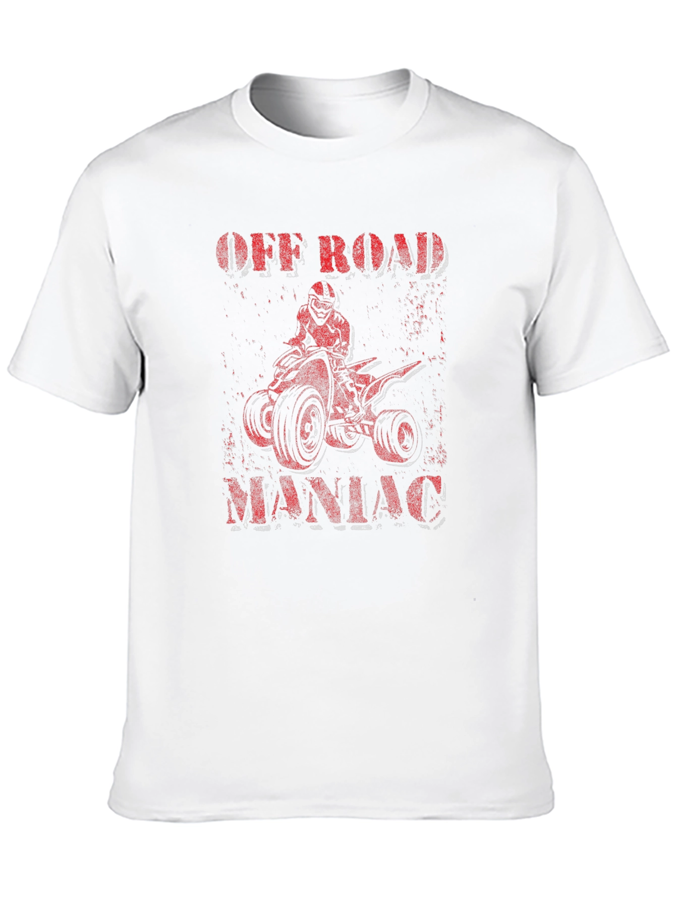 Off Road Maniac Black Graphic T-Shirt