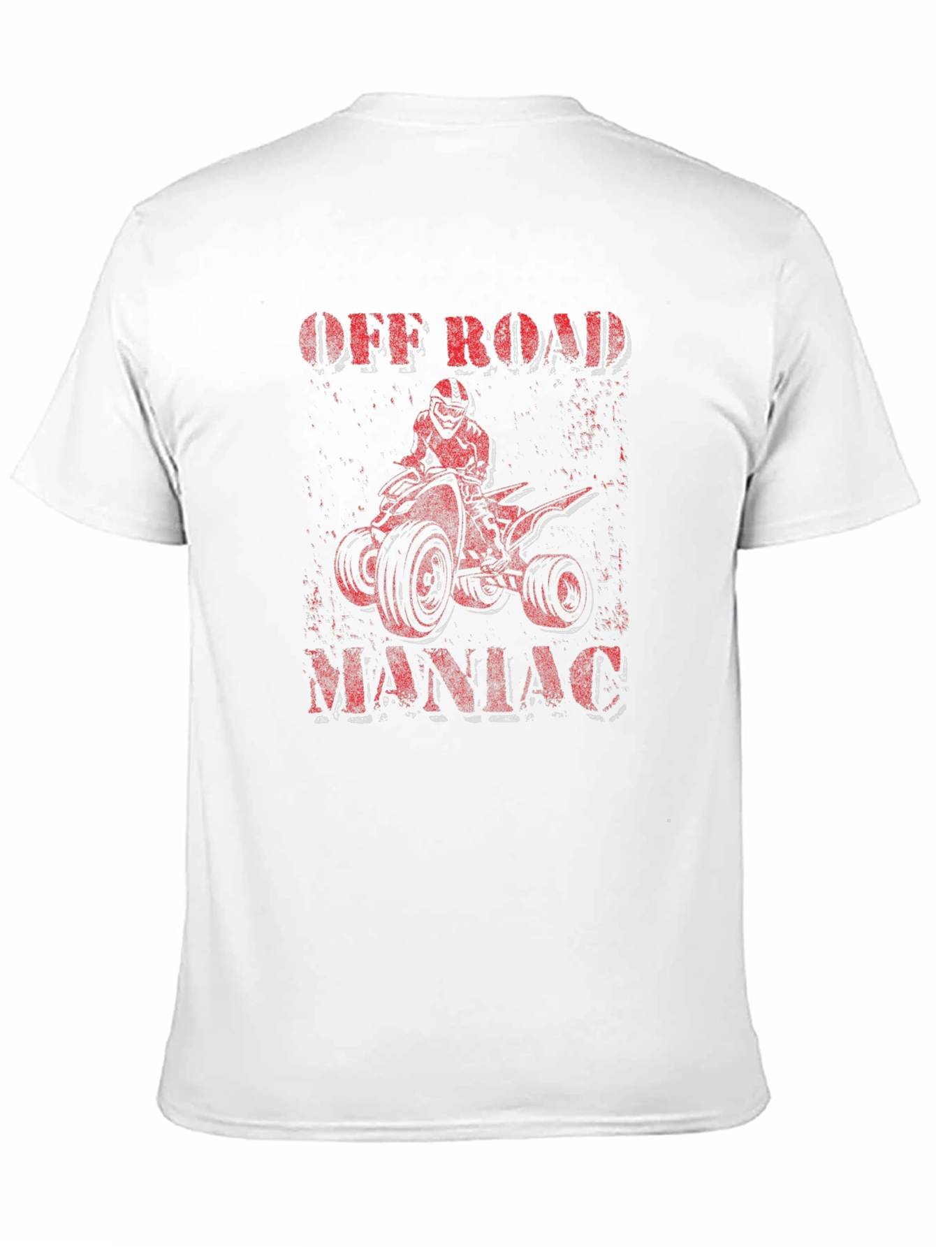 Off Road Maniac Black Graphic T-Shirt