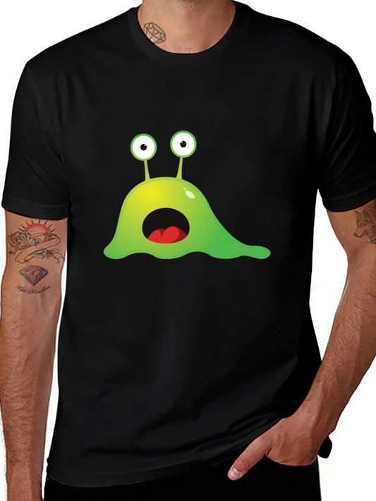 Funny Alien Slime Graphic T-Shirt