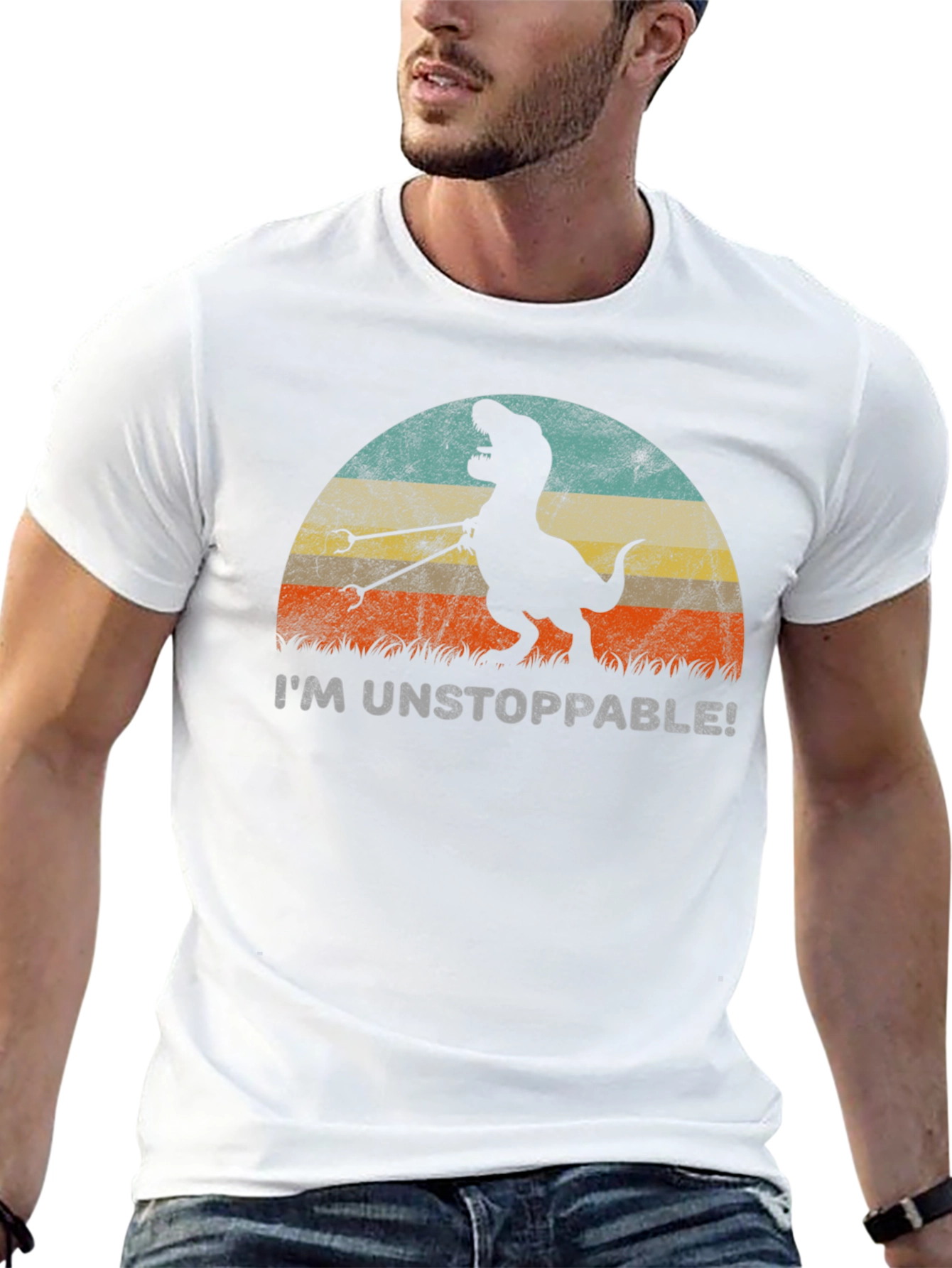 Unstoppable Dino T-Rex Graphic Tee