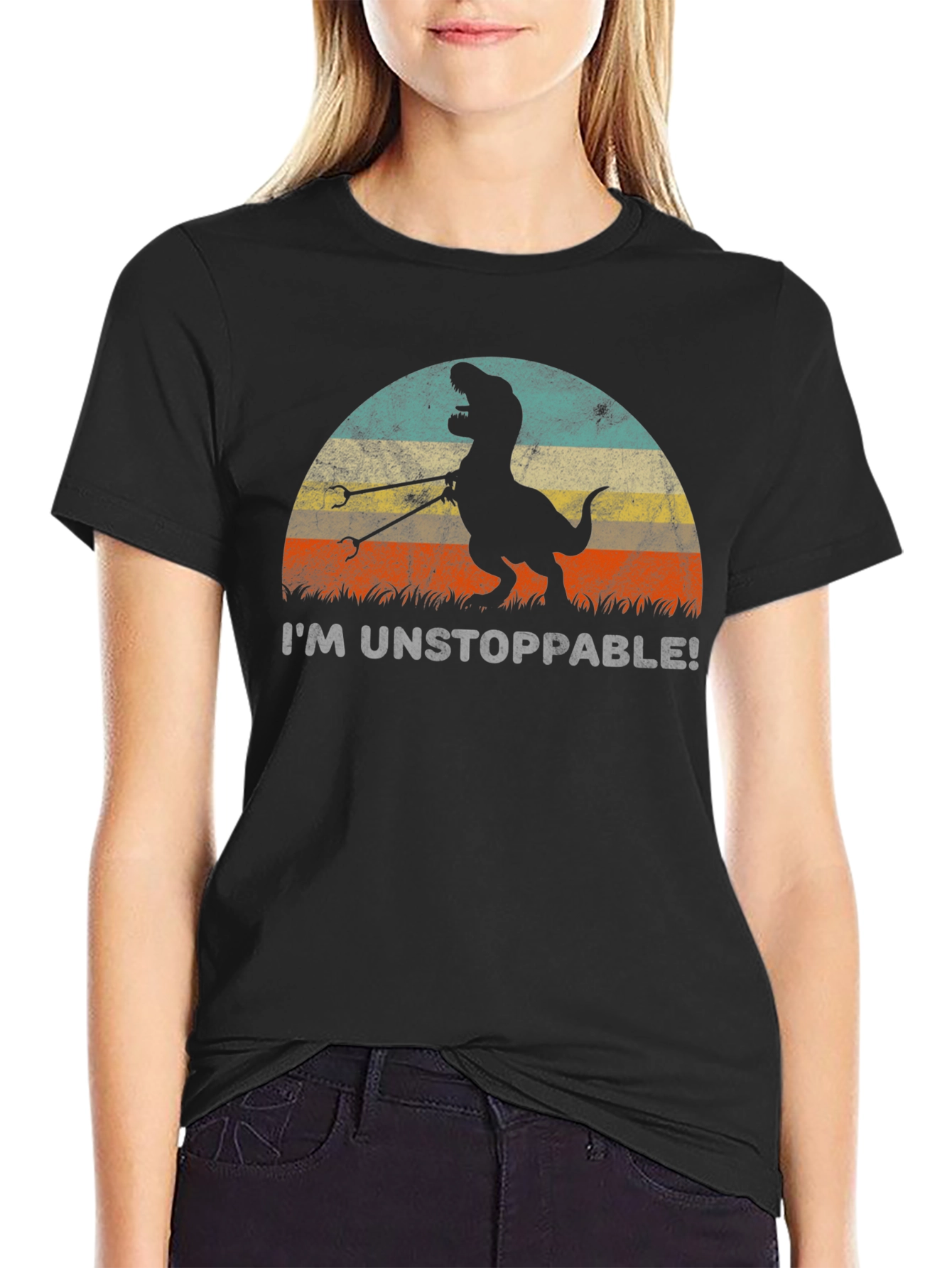 Unstoppable Dino T-Rex Graphic Tee