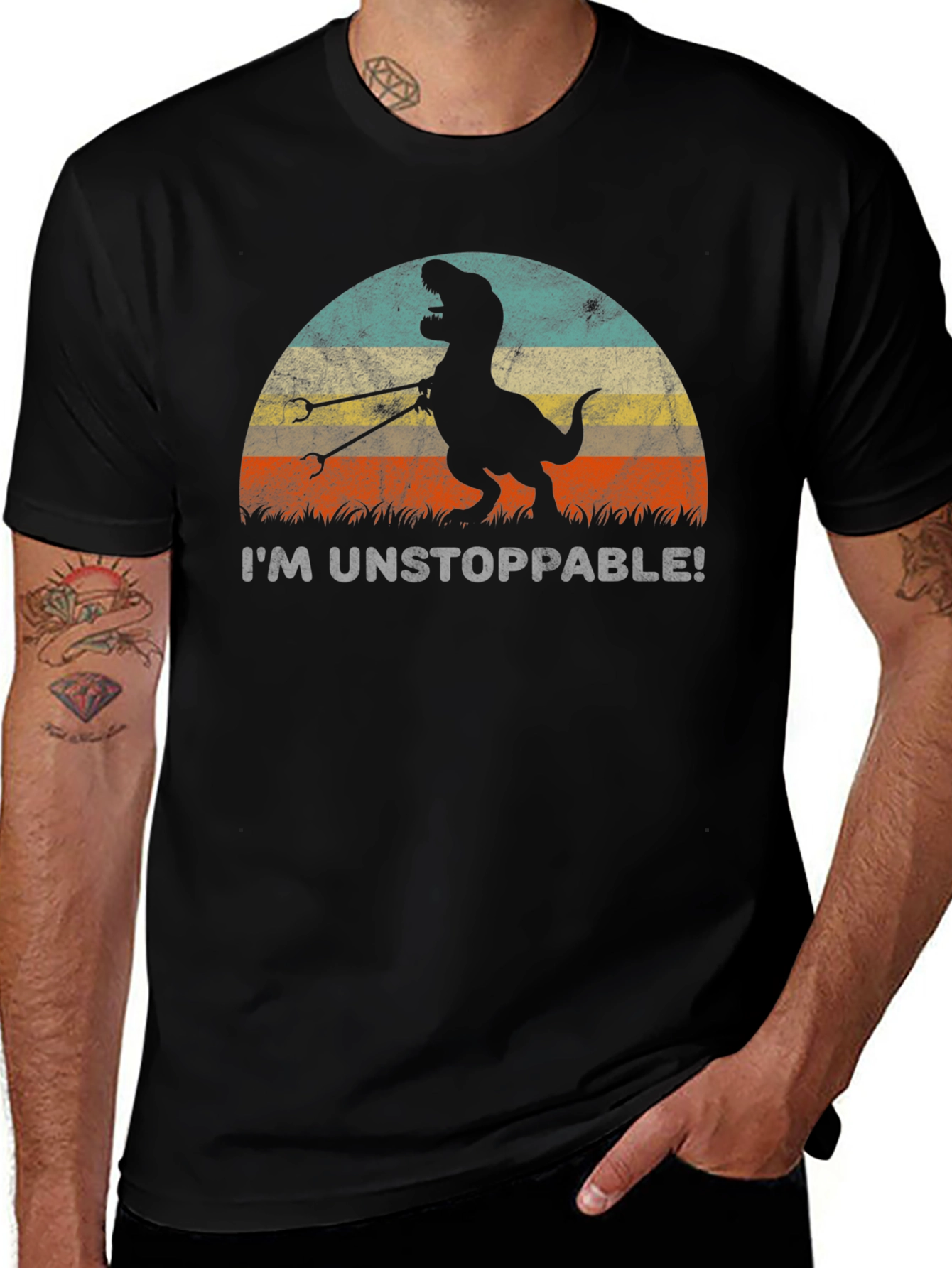 Unstoppable Dino T-Rex Graphic Tee