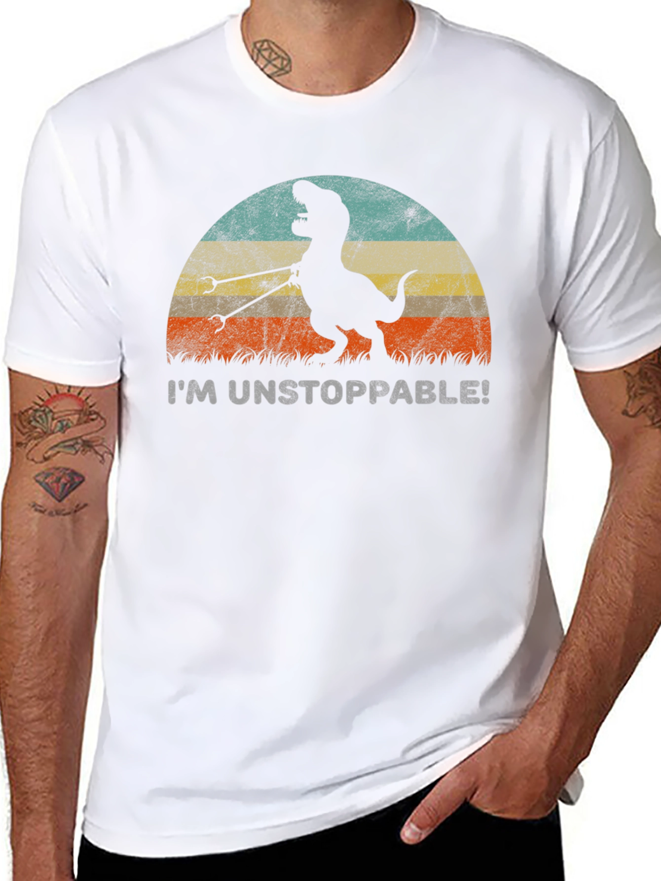 Unstoppable Dino T-Rex Graphic Tee
