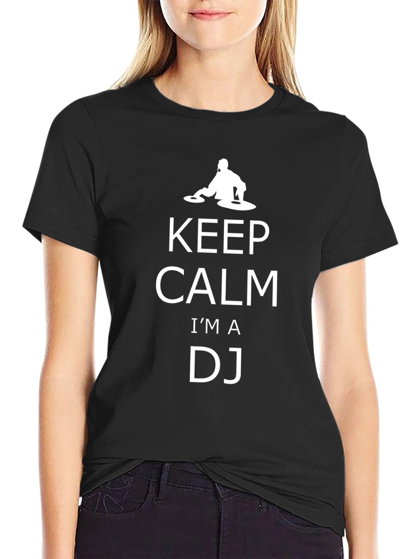 Keep Calm Im A DJ Graphic T-Shirt